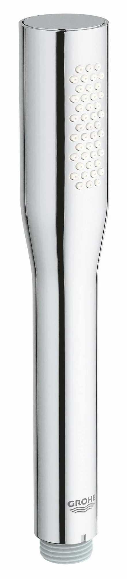 GROHE Vitalio Get – słuchawka prysznicowa, 1 rodzaj strumienia (doskonały obraz strumienia, nadaje się do podgrzewaczy wody, słuchawka prysznicowa z podwójnymi ściankami, system zapobiegający