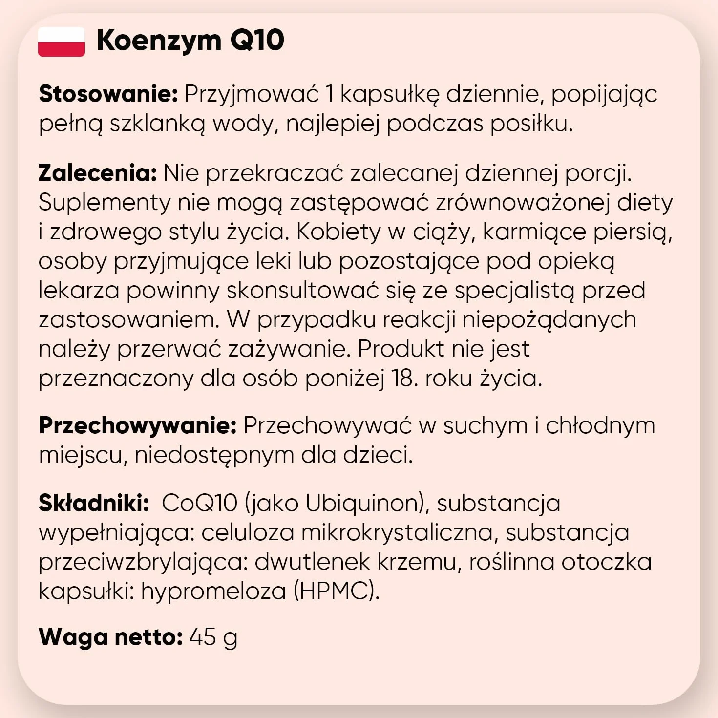 Koenzym Q10 200 mg 120 kapsułek wegańskich ubichinon CoQ10 bez glutenu