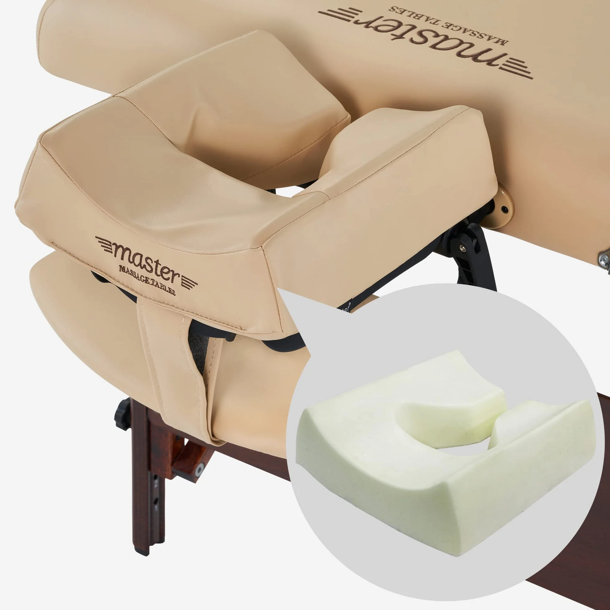 Master Massage Del Ray Mobil składany stół do masażu, 71 cm, beżowy
