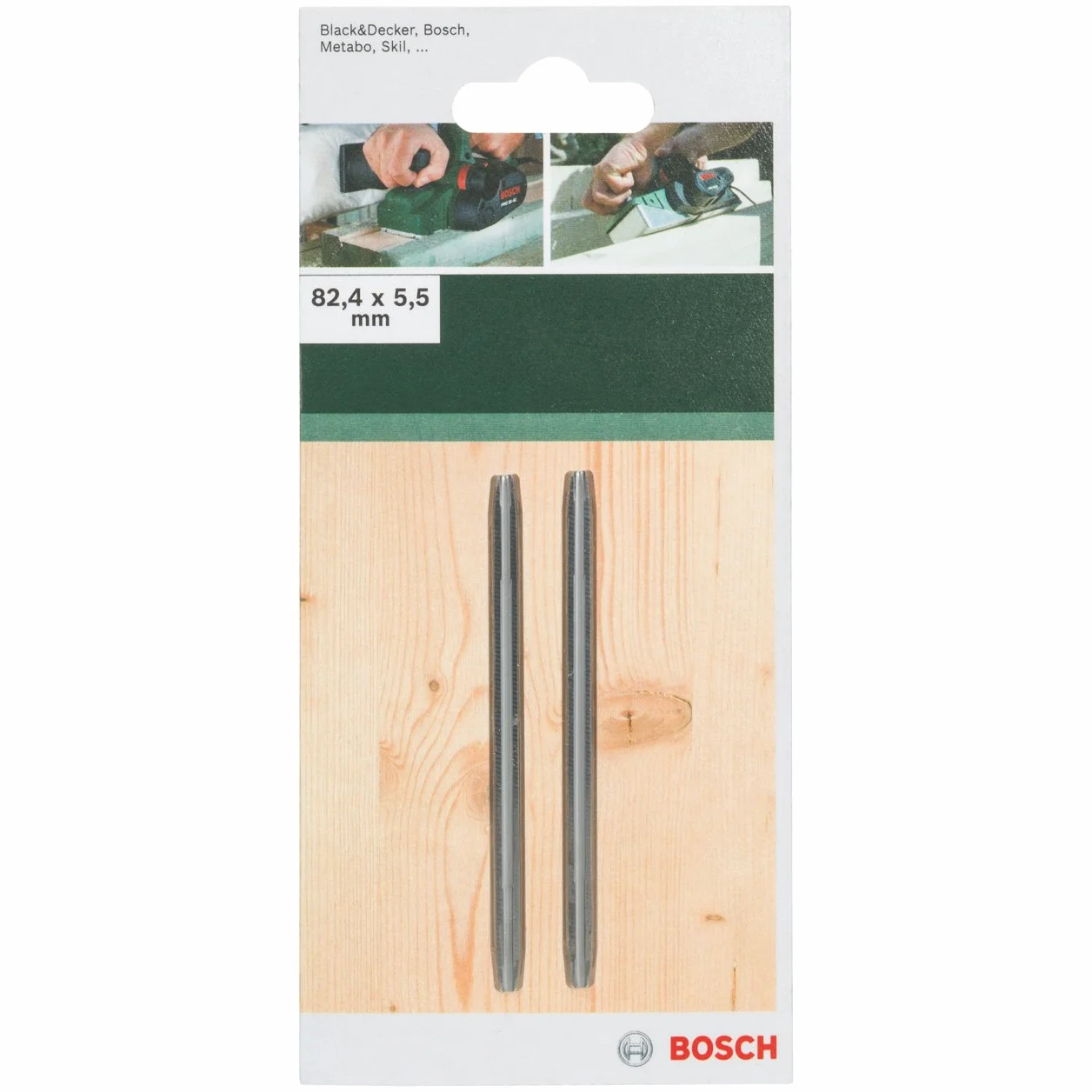 Bosch 2609256648 nóż do planera HM/CT zestaw 2 szt.