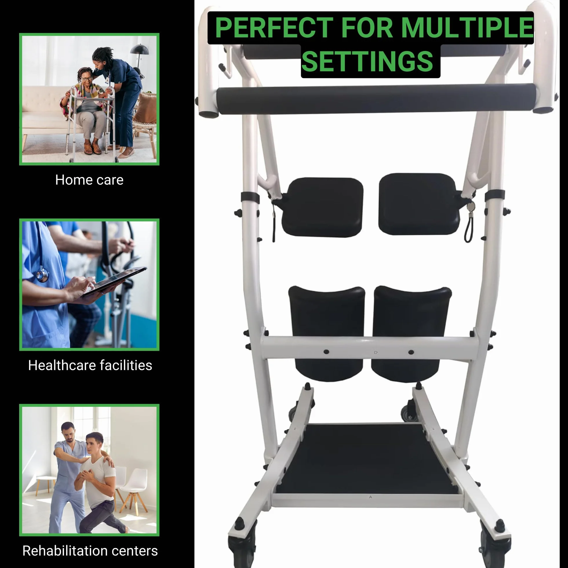 Fotel do przenoszenia pacjenta, stojak Assist Lift, Stand Up Assistance, pomoc stojąca