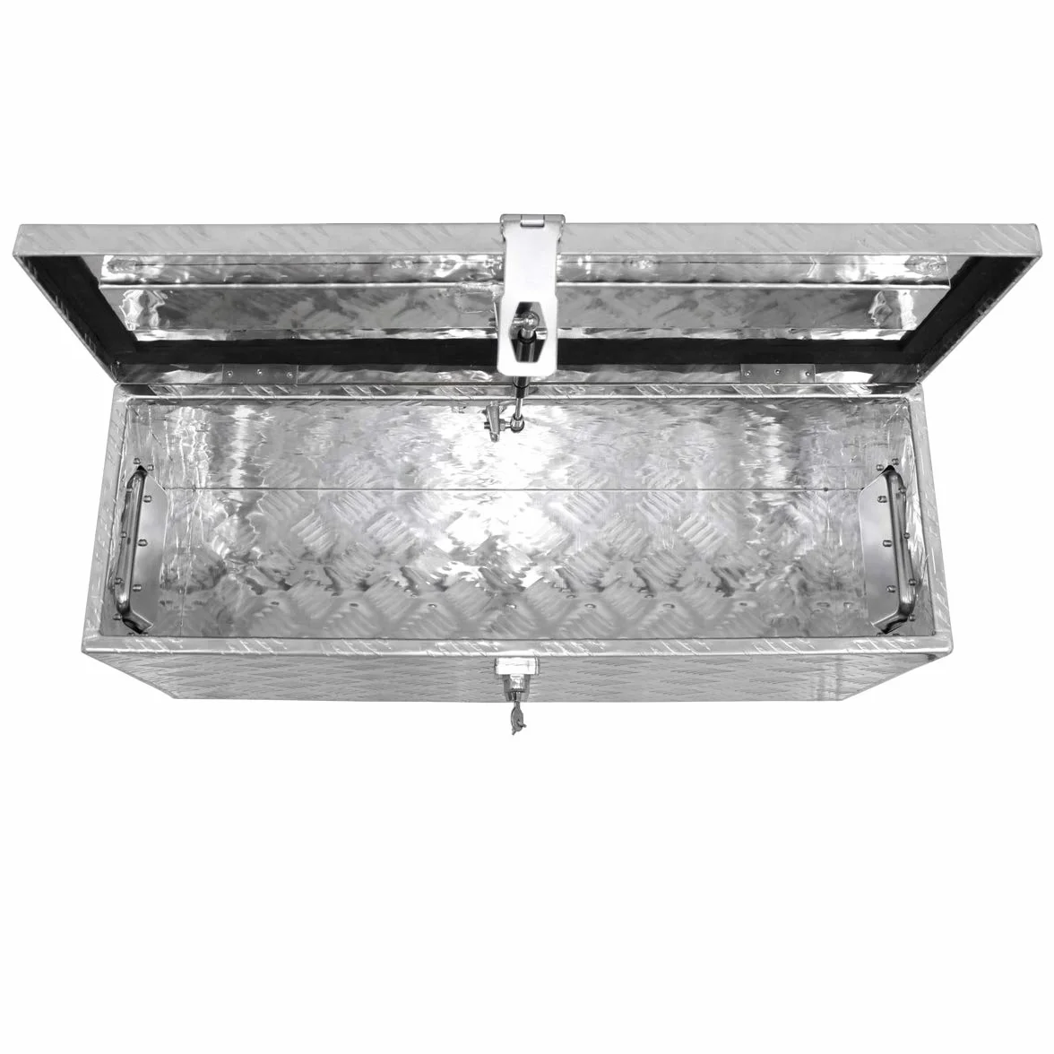 ECD Germany Alu skrzynka narzedziowa 73 x 24 x 32 cm - zamykana - skrzynka narzedziowa skrzynka aluminiowa skrzynka aluminiowa skrzynka transportowa skrzynka transportowa skrzynka z dyszlem skrzynka