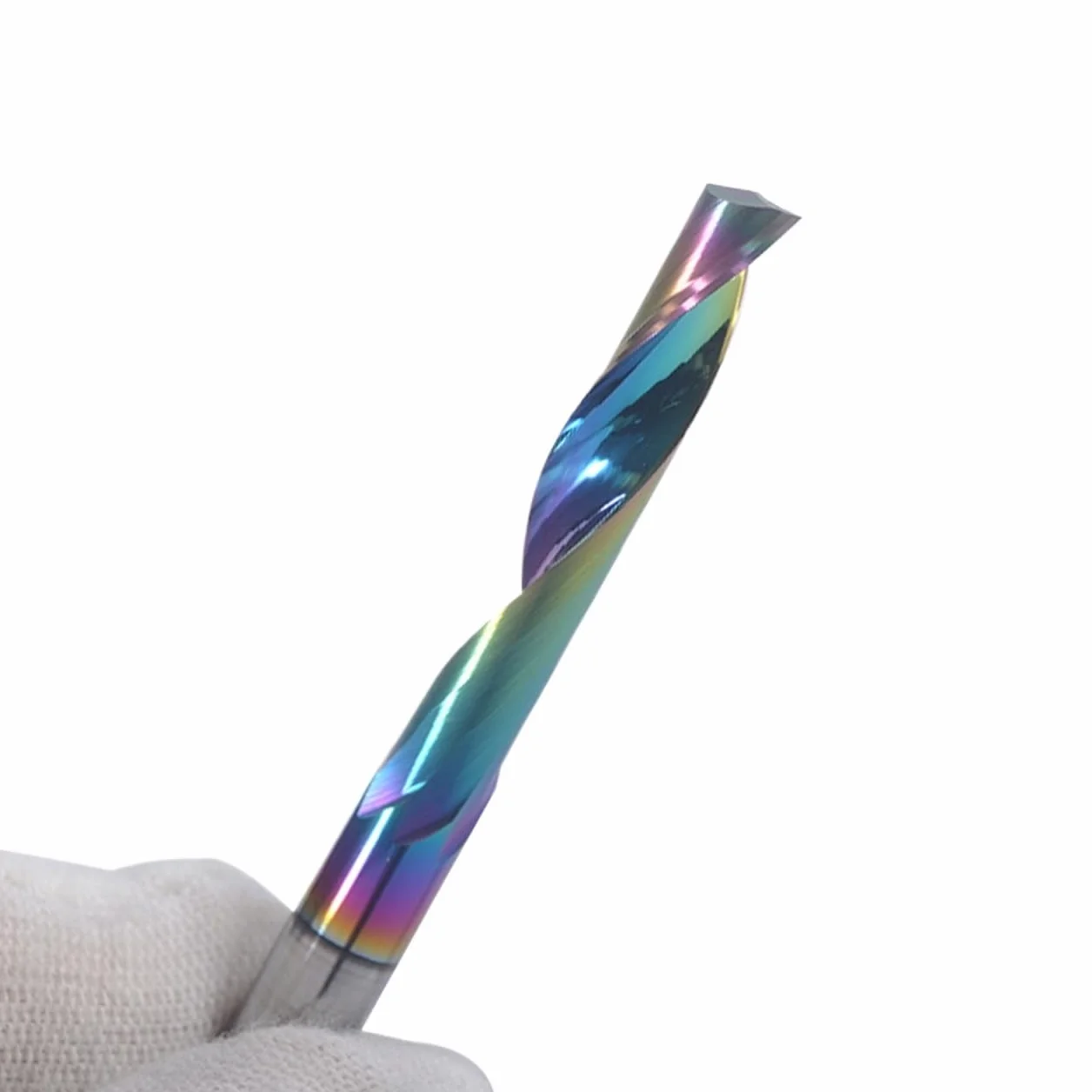Zestaw wierteł z węglika spiekanego, 5 szt. Frez spiralny 3,175-12 mm Młyn trzpieniowy Powlekany obrotowy Bity(8x52x90L)