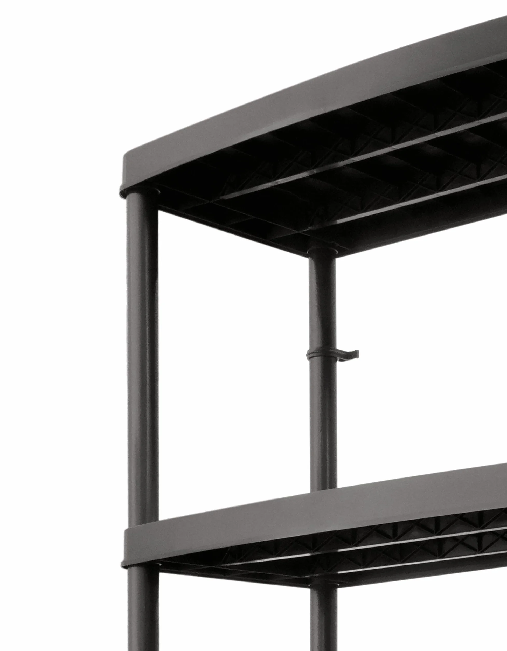 DRABEST Plastikowy regał magazynowy 5 Półek 180x74x40cm Udźwig 50kg na półkę