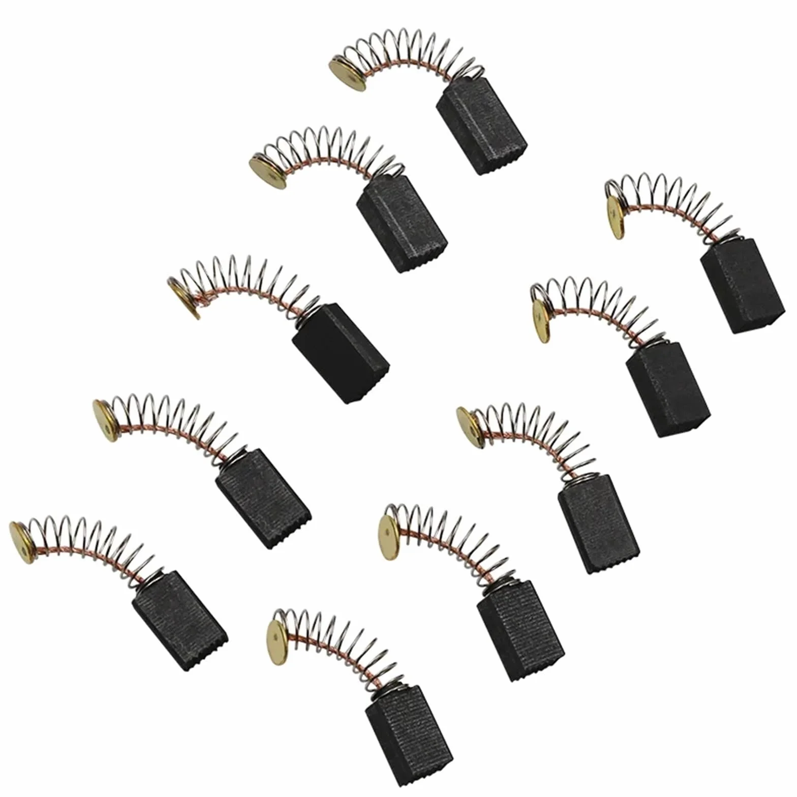 Szczotki węglowe silnika elektrycznego 200 szt. Mini wiertarka Wymienna szlifierka elektryczna Części zamienne do silników elektrycznych Narzędzie obrotowe 5x8x12,5 mm(S)