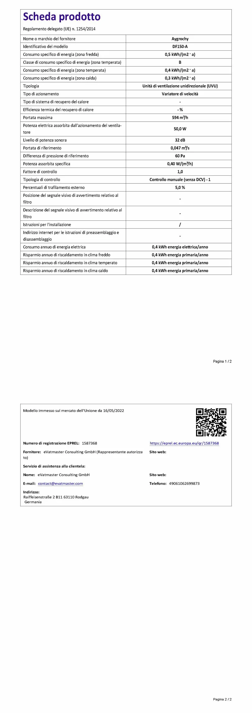 Aygrochy Inteligentny wentylator rurowy 150 mm z regulatorem temperatury i wilgotności, wentylator wyciągowy do wzmacniaczy, namiotów do uprawy, wentylacji i dmuchaw wyciągowych