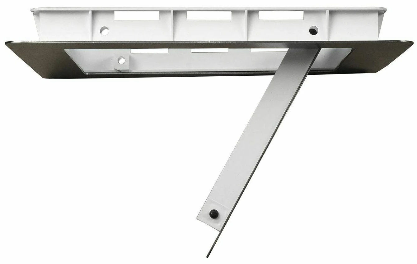 Ekskluzywne drzwi rewizyjne klapa rewizyjna stal szlachetna szczotkowana z ramą montażową NDE 200x200 mm