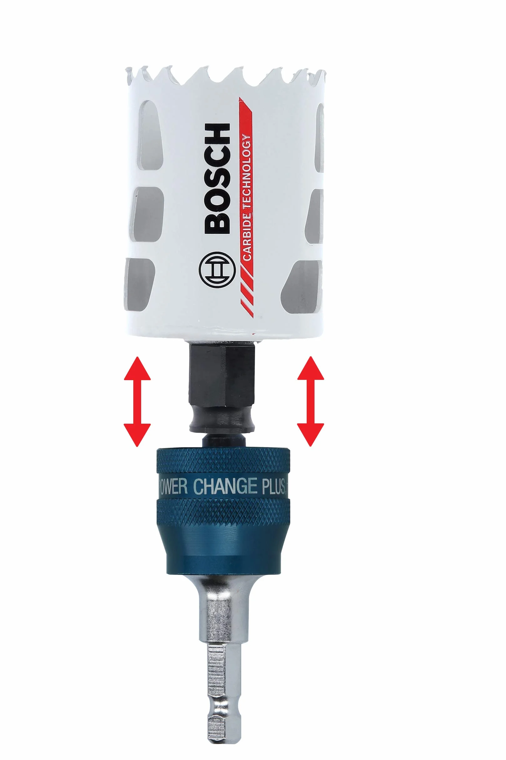 Bosch Professional Carbide Piłę otwornicę Endurance for Heavy Duty (do cięcia wszystkich materiałów, Ø 102 mm, akcesoria do wiertarki)