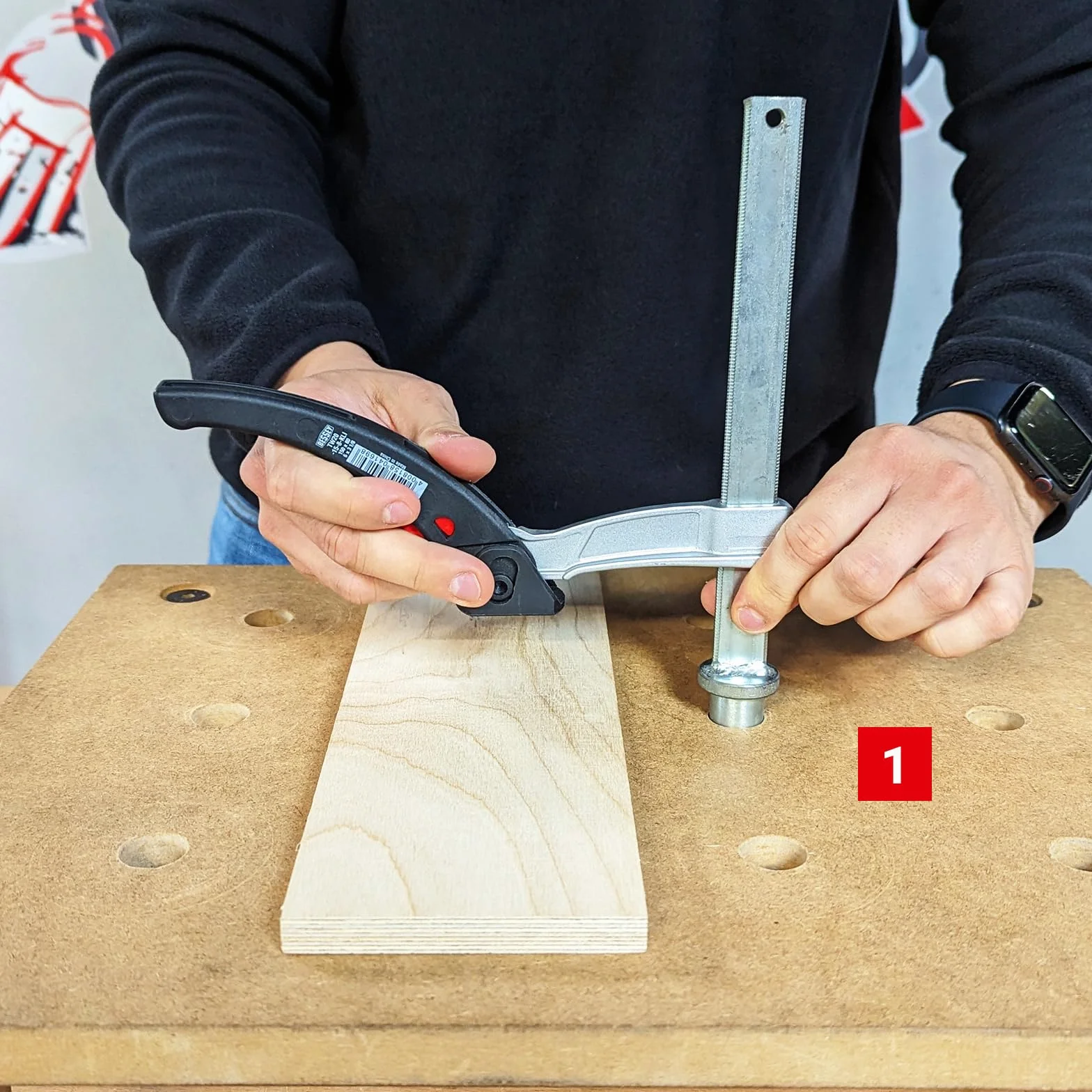 BESSEY Narzędzie Juego de 2 sargentos Bessey KLI20-15-8 - TW20-15-8KLI-SET
