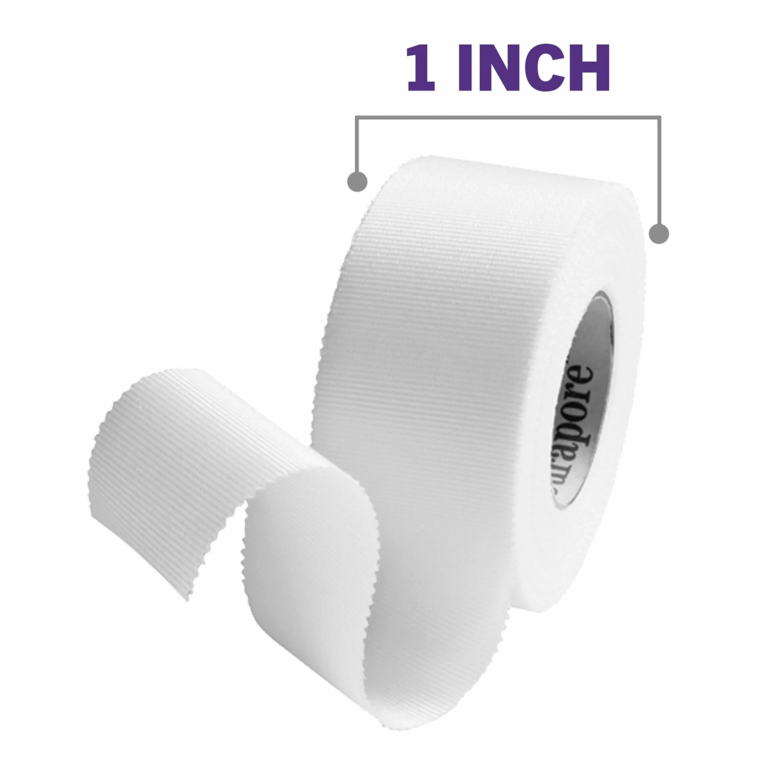 Nexcare Durapore wytrzymała taśma materiałowa 3,5 cm x 10 jardów, 2 ea
