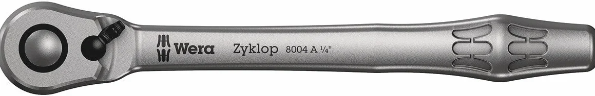 WERA-05135949001-KRAFTFORM Kompkt Zyklop MS1 Metal/Speed ​​1/4 "-ZYKLOP 1/4"