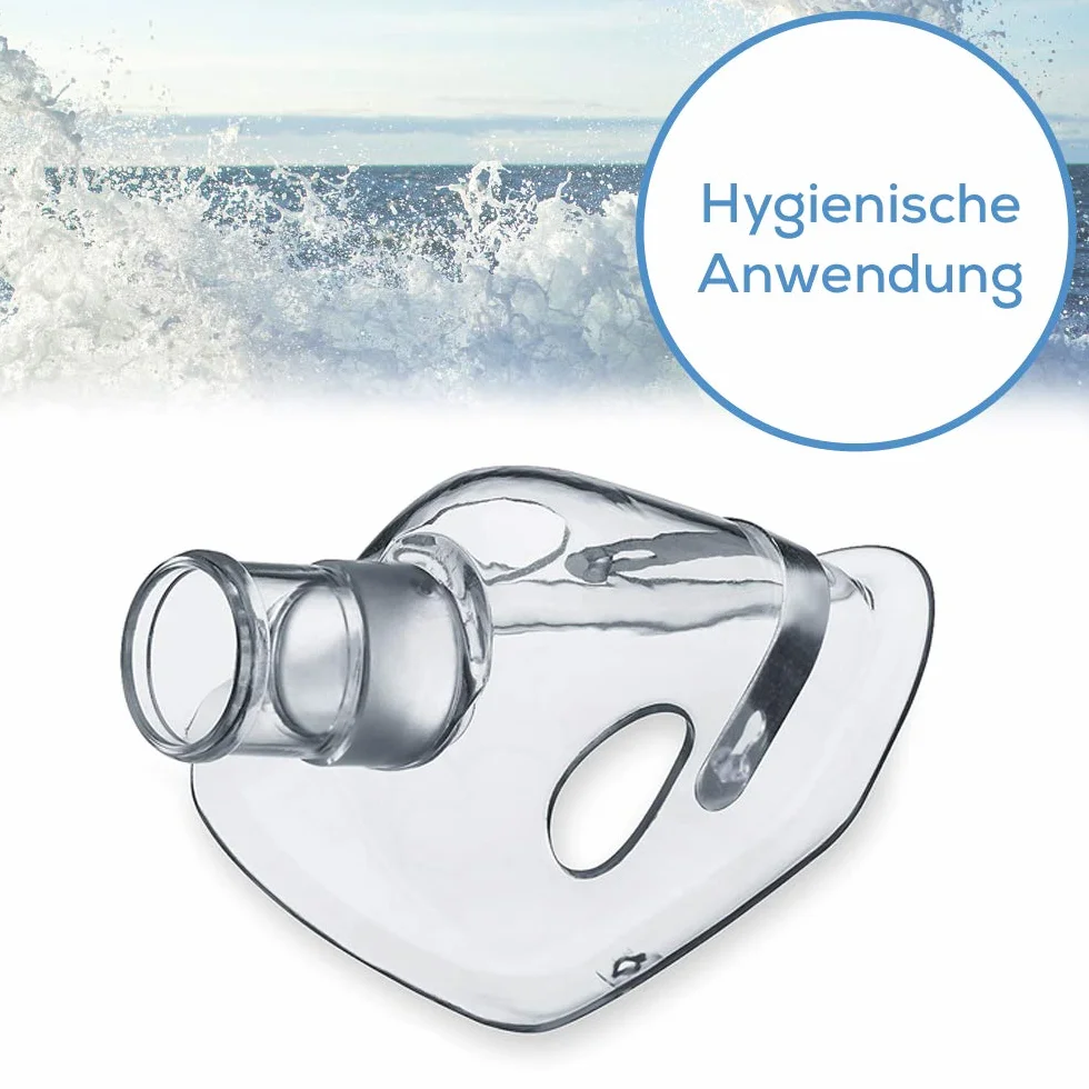 Beurer Maska dla niemowląt do inhalacji, z paskiem mocującym, dla niemowląt i małych dzieci w wieku od 0 do 3 lat, akcesoria inhalatorowe do stosowania z inhalatorami Beurer