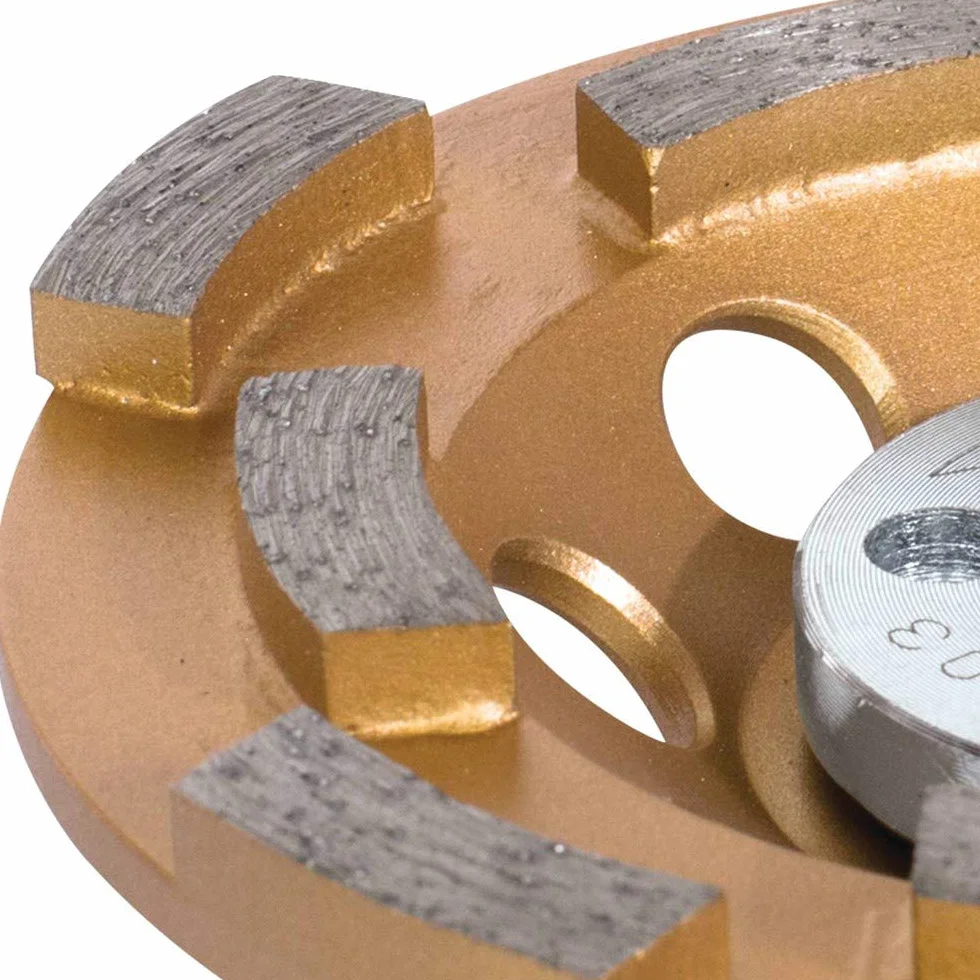 Makita A-96198 Dwurzędowe antywibracyjne diamentowe koło garnkowe, 4-1/2 przez Makita