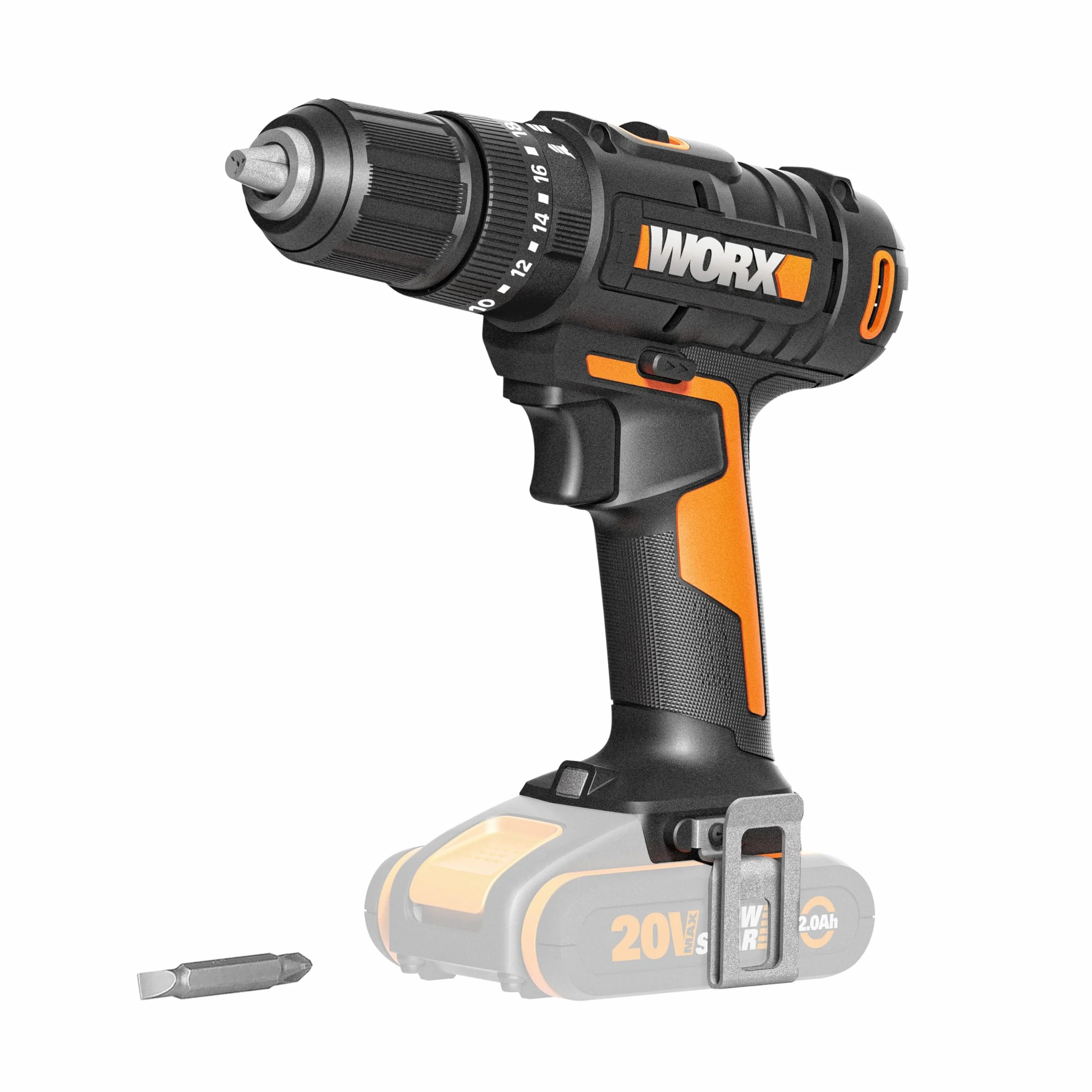 WORX Akumulatorowa wiertarko-wkrętarka udarowa 20V 50Nm 13mm WX370.9