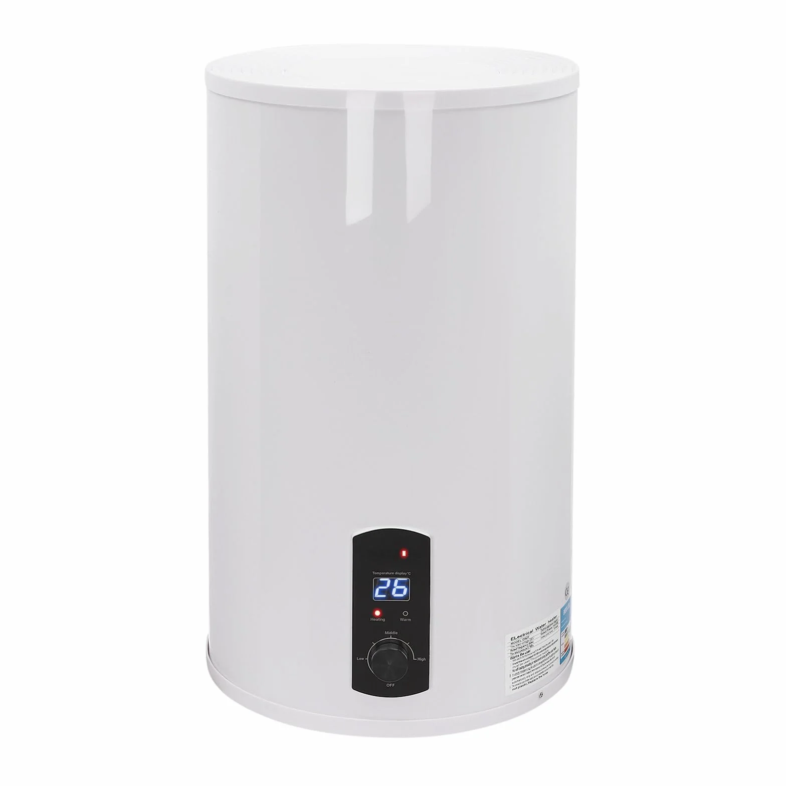 Elektryczny zbiornik ciepłej wody, bojler do zawieszenia na ścianie, Smart Control, bezzbiornik, regulowana moc 50 l, 80 l, 100 l, 120 l (120 l)