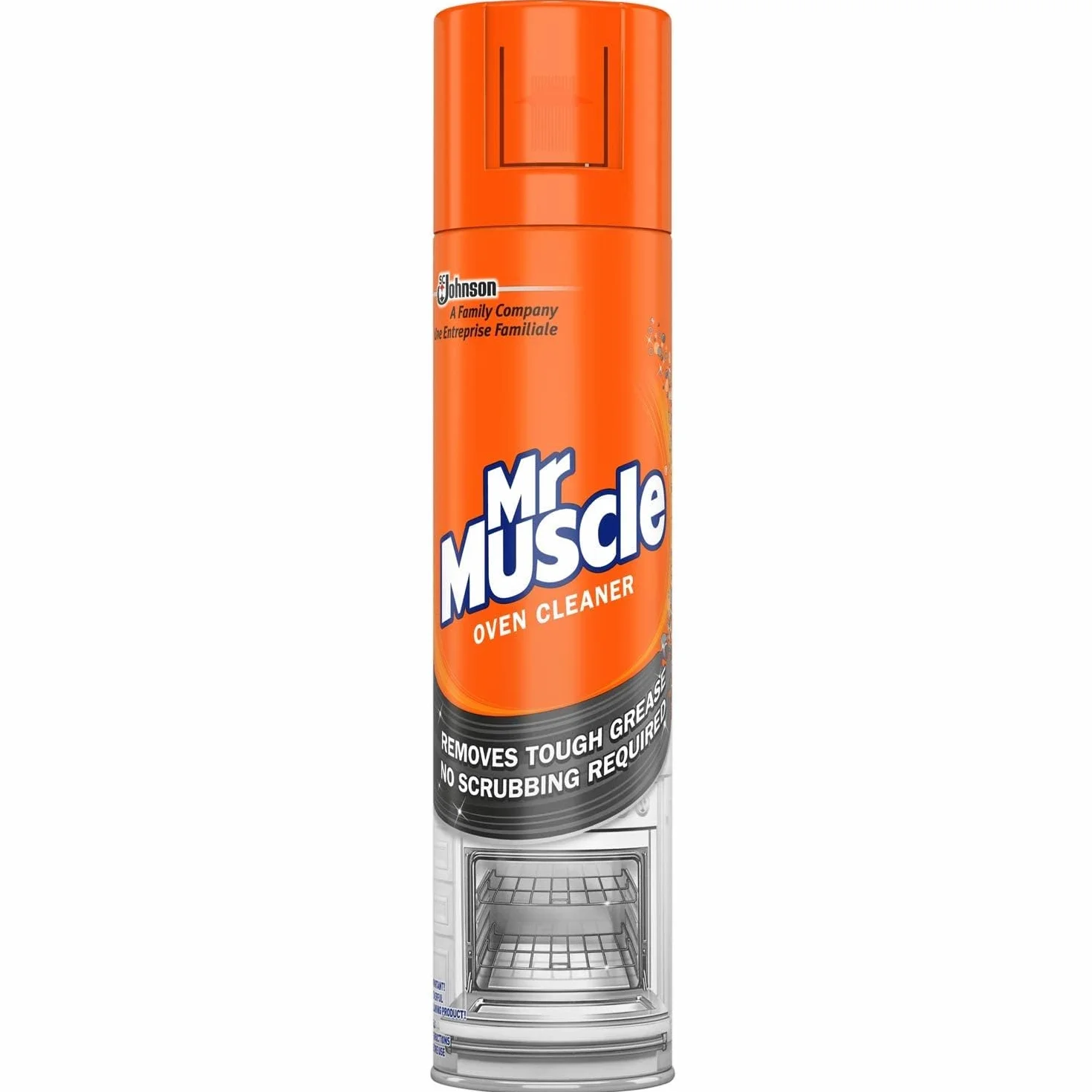 Mr Muscle Czyścik do piekarnika, specjalistyczny spray do czyszczenia piekarnika na tłuszcz i potłuczenia, 300 ml