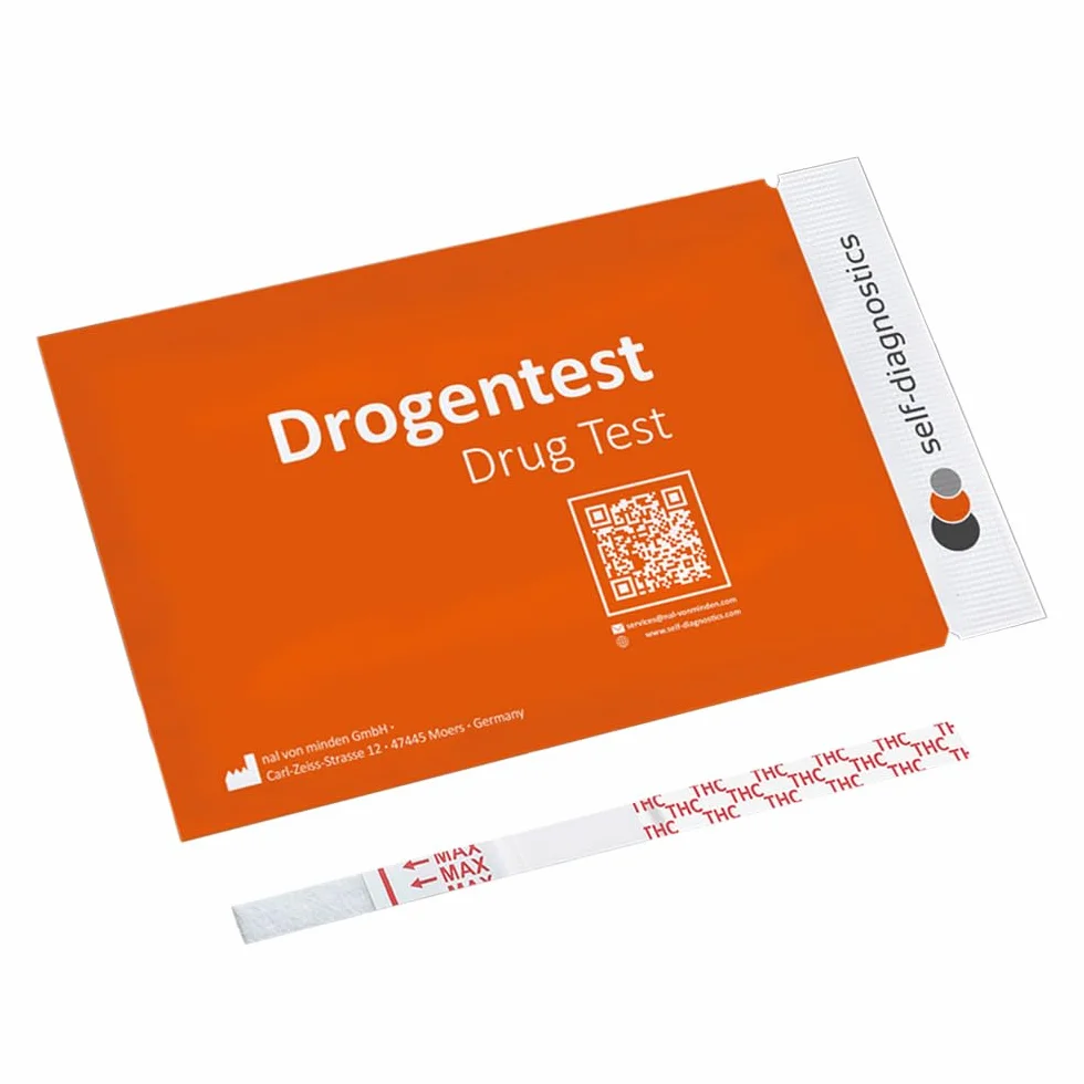 Szybki test narkotykowy Cannabis THC 25 ng/ml 5 pasków testowych test moczu