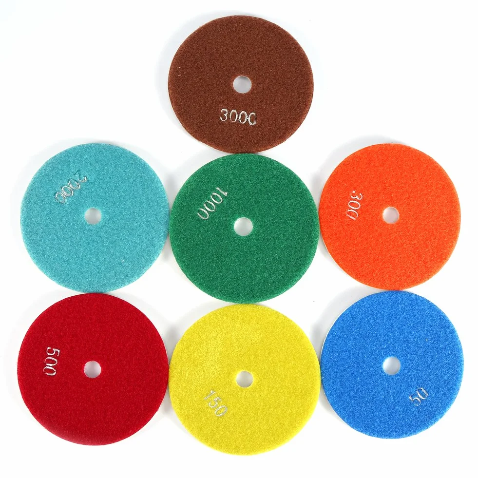 125 mm 5" diamentowa tarcza szlifierska polerowana do granitu marmuru betonu kamienia (3000 Grit)