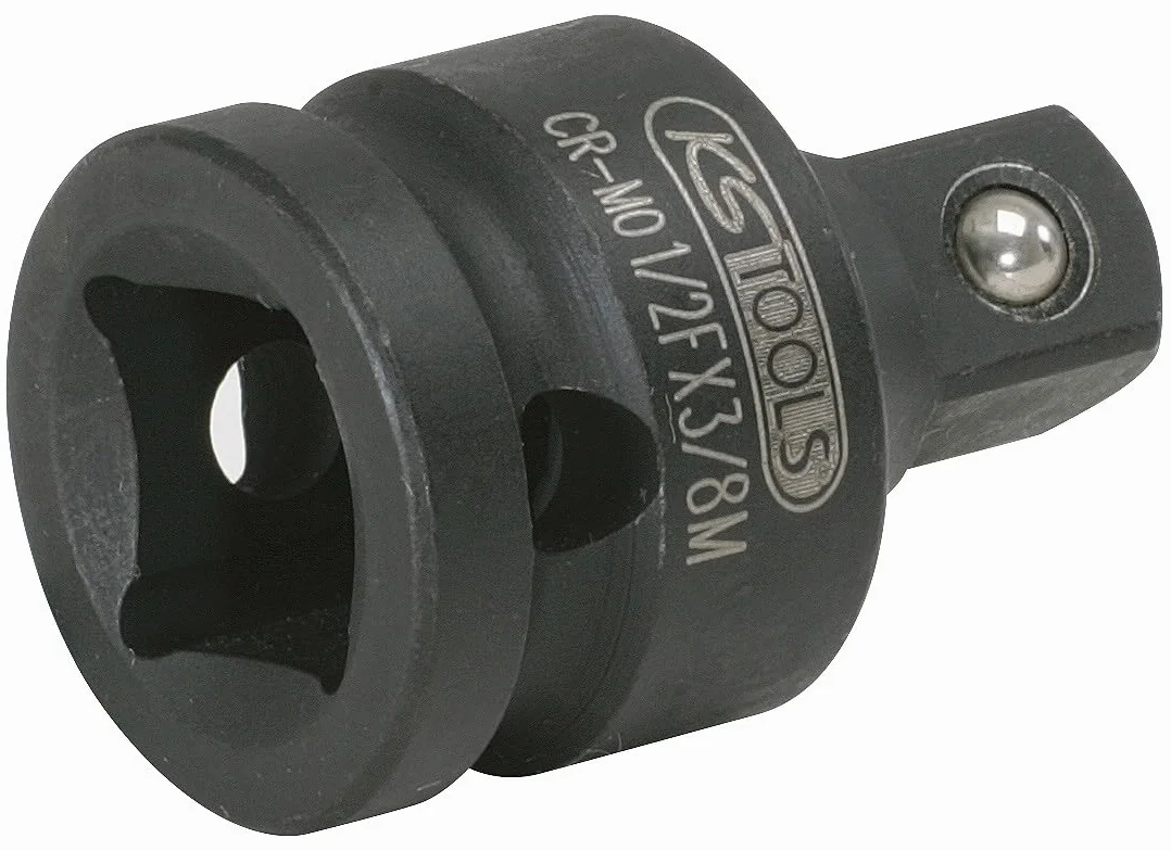 KS Tools 515.1143 1/2" Wzmocniony adapter zmniejszający, 1/2"F x 3/8"M