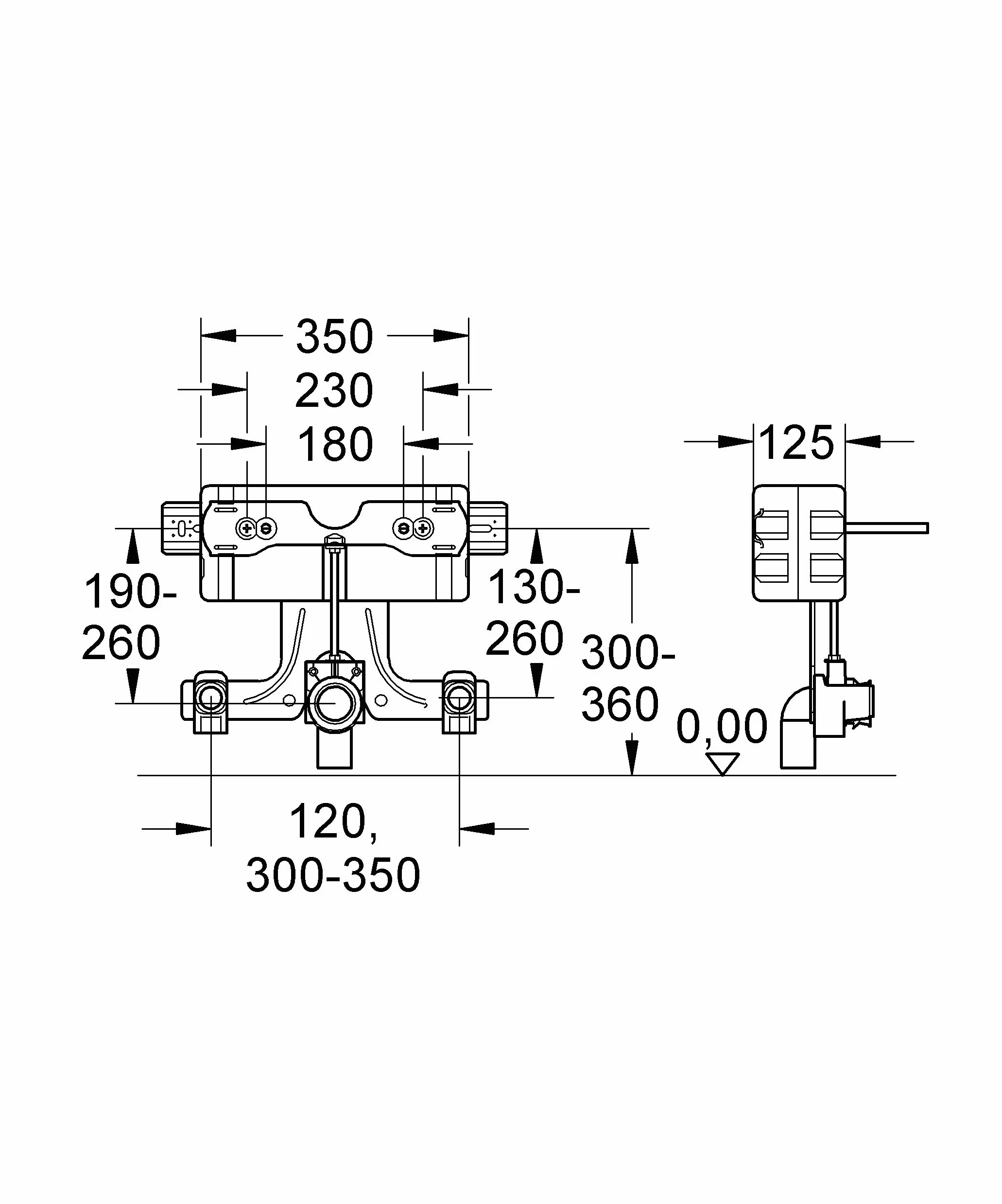 GROHE Bidet Uniset 37578001