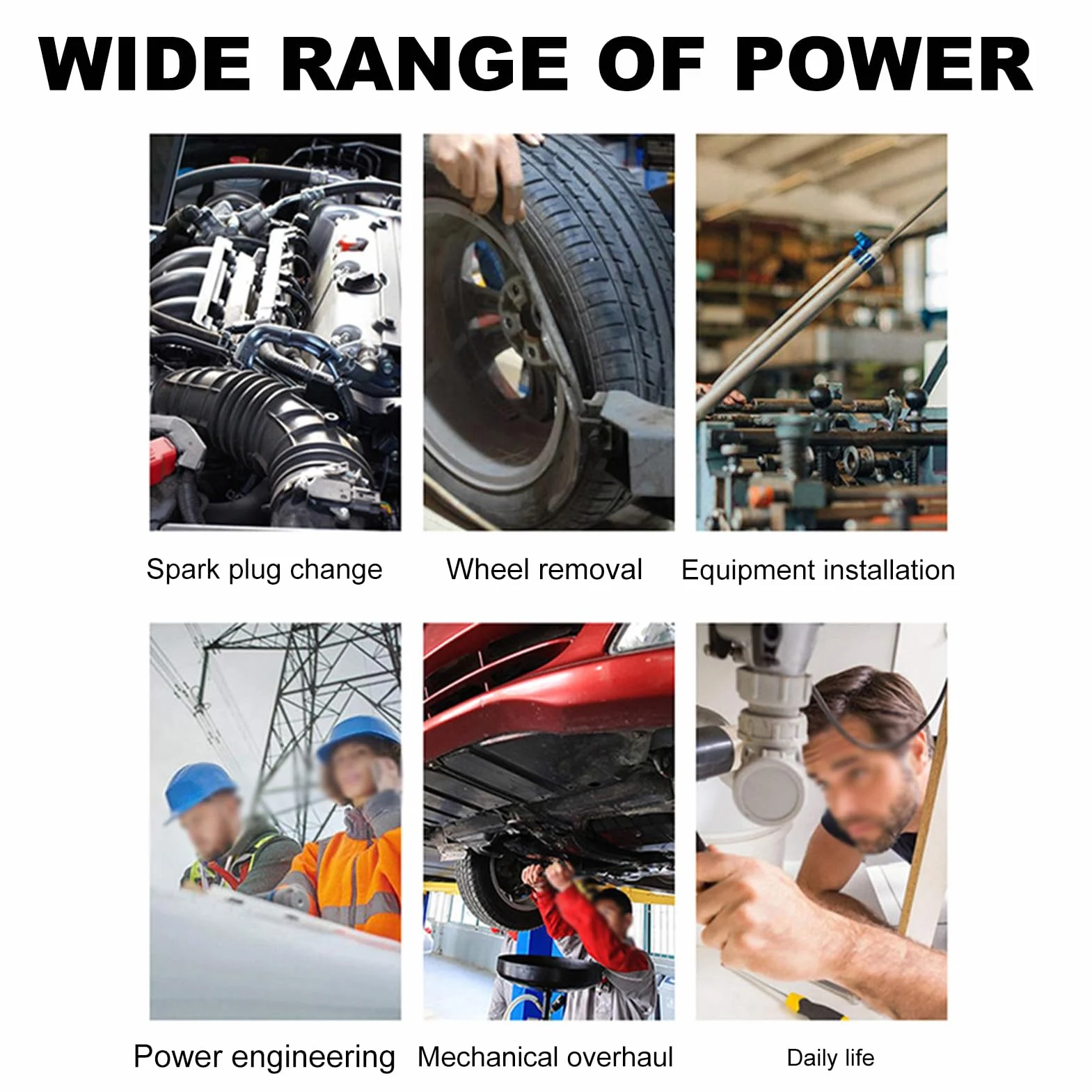 Klucz dynamometryczny 1/2 Ergonomiczne regulowane narzędzia mechaniczne | Grzechotkowy klucz dynamometryczny Dla mechaników samochodowych i inżynierów