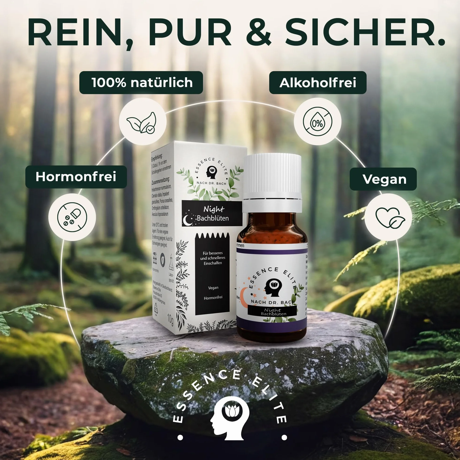 Bach Night Globuli 10 g – naturalne wsparcie podczas zasypiania