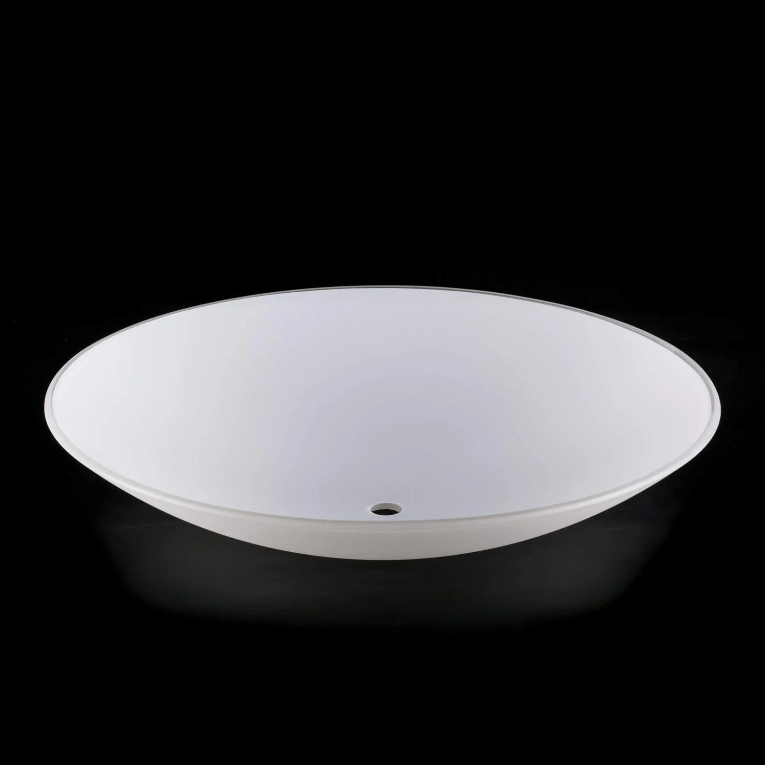ORION LIGHTSTYLE Szkło z otworem 12 mm szkło zapasowe 22-30 cm szkło klosz biały skorupa otwór środkowy (Ø 300 mm)