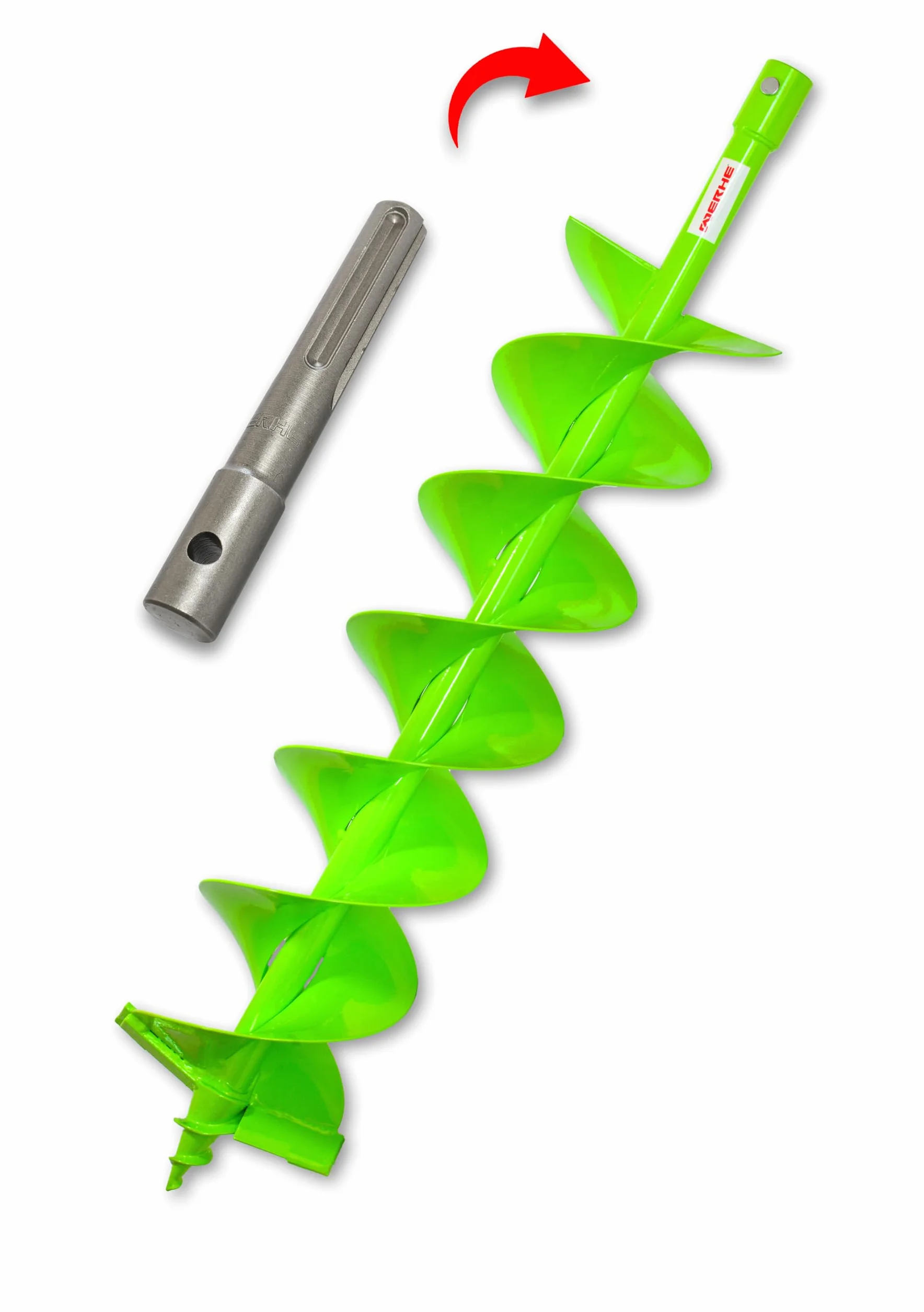 WERHE Wiertło do ziemi SDS Max 180 mm