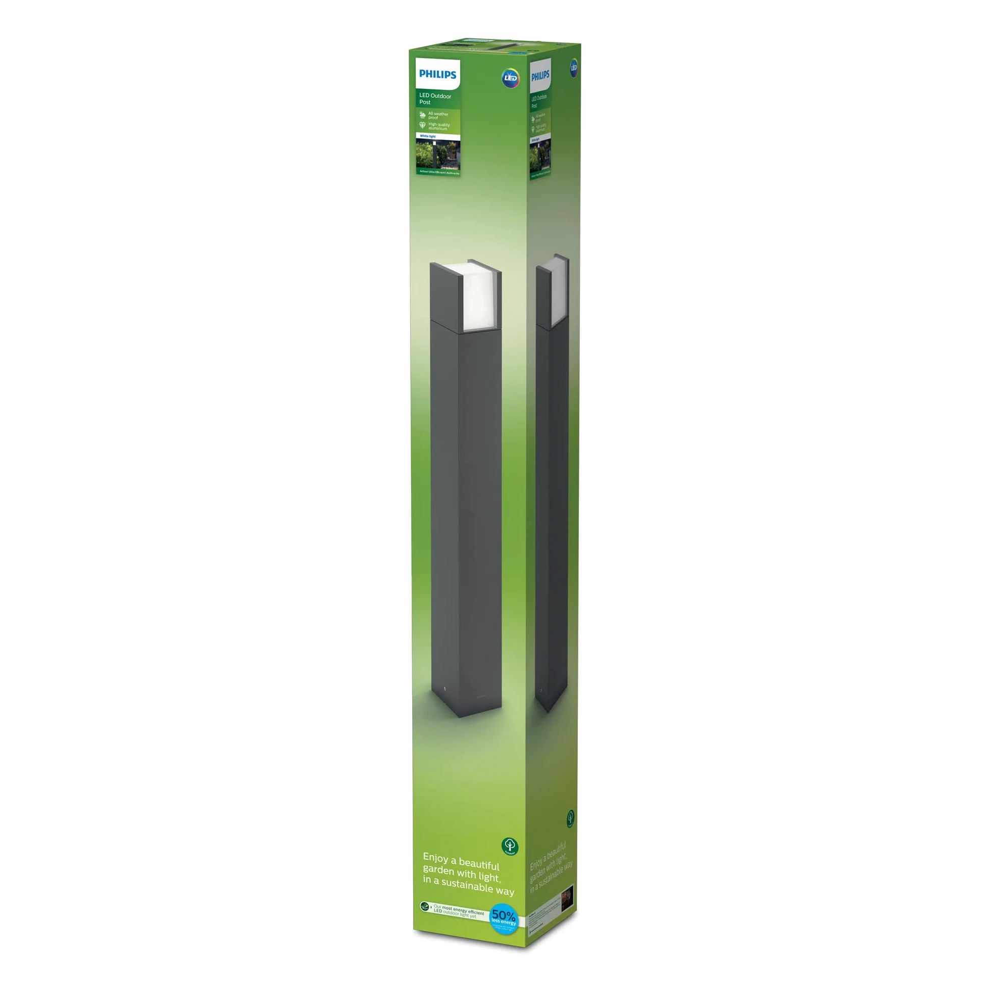 Philips Oprawy zewnętrzne Ultrawydajna lampa Arbour Antracytowy Latarnia