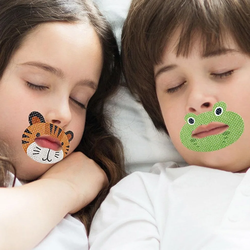 30 szt. paski do spania chrapanie usta taśma do spania naklejka dzieci chrapanie redukcja stri naklejka pomoce nosowe orteza oddychanie sen