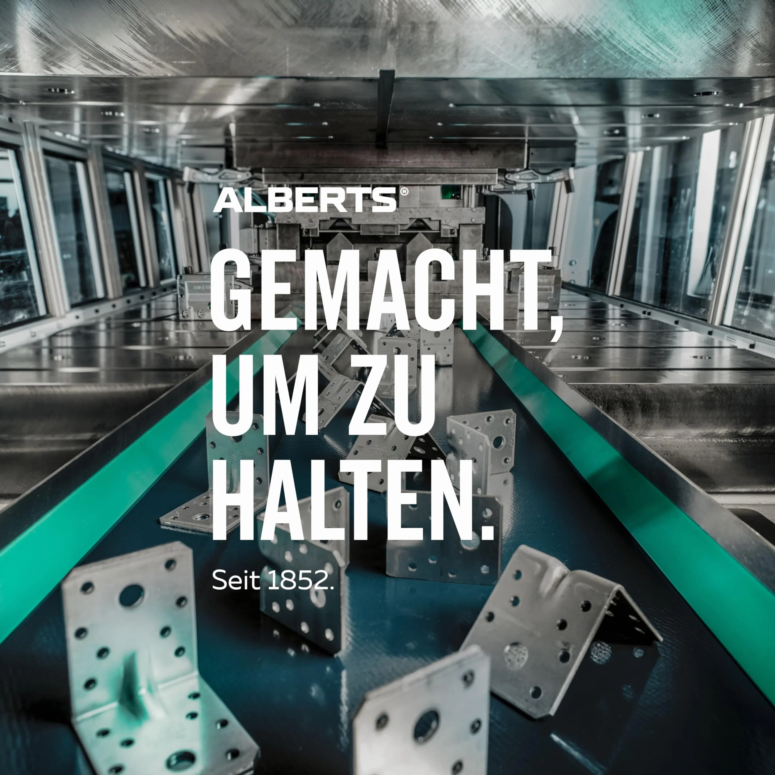 GAH-Alberts 361129 kątownik do krzesła | stal szlachetna | 60 x 60 x 16 mm | zestaw 50 sztuk