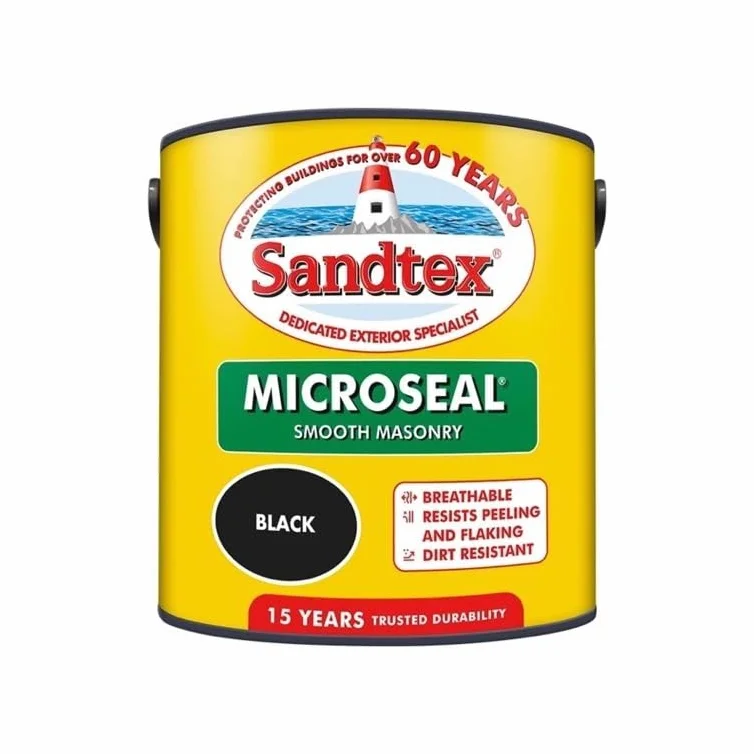 Sandtex Retail ultra gładki mur czarny 2,5 l