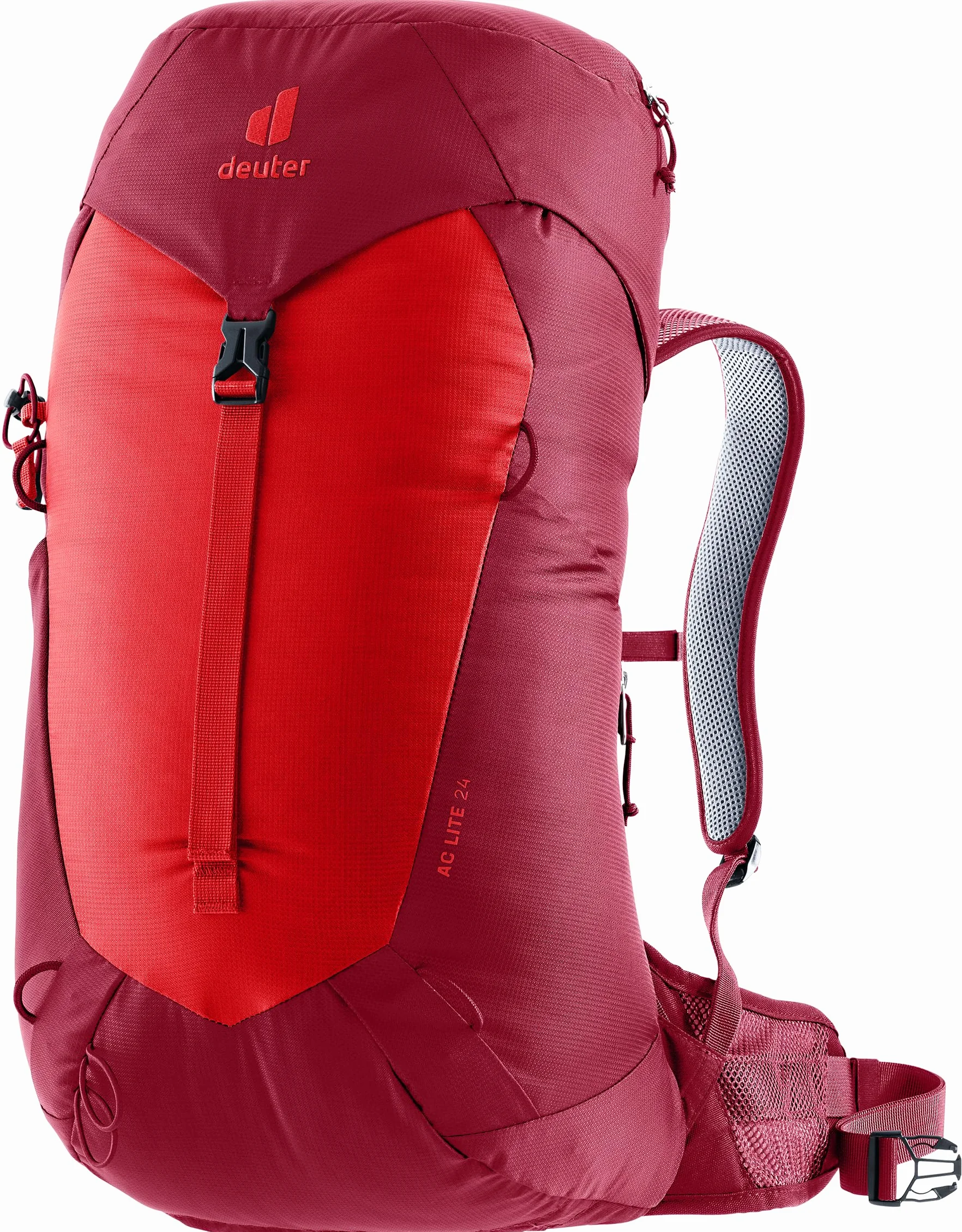 deuter AC Lite 24 plecak turystyczny, Cherry-masala, 24 Largo, Minimalistyczny