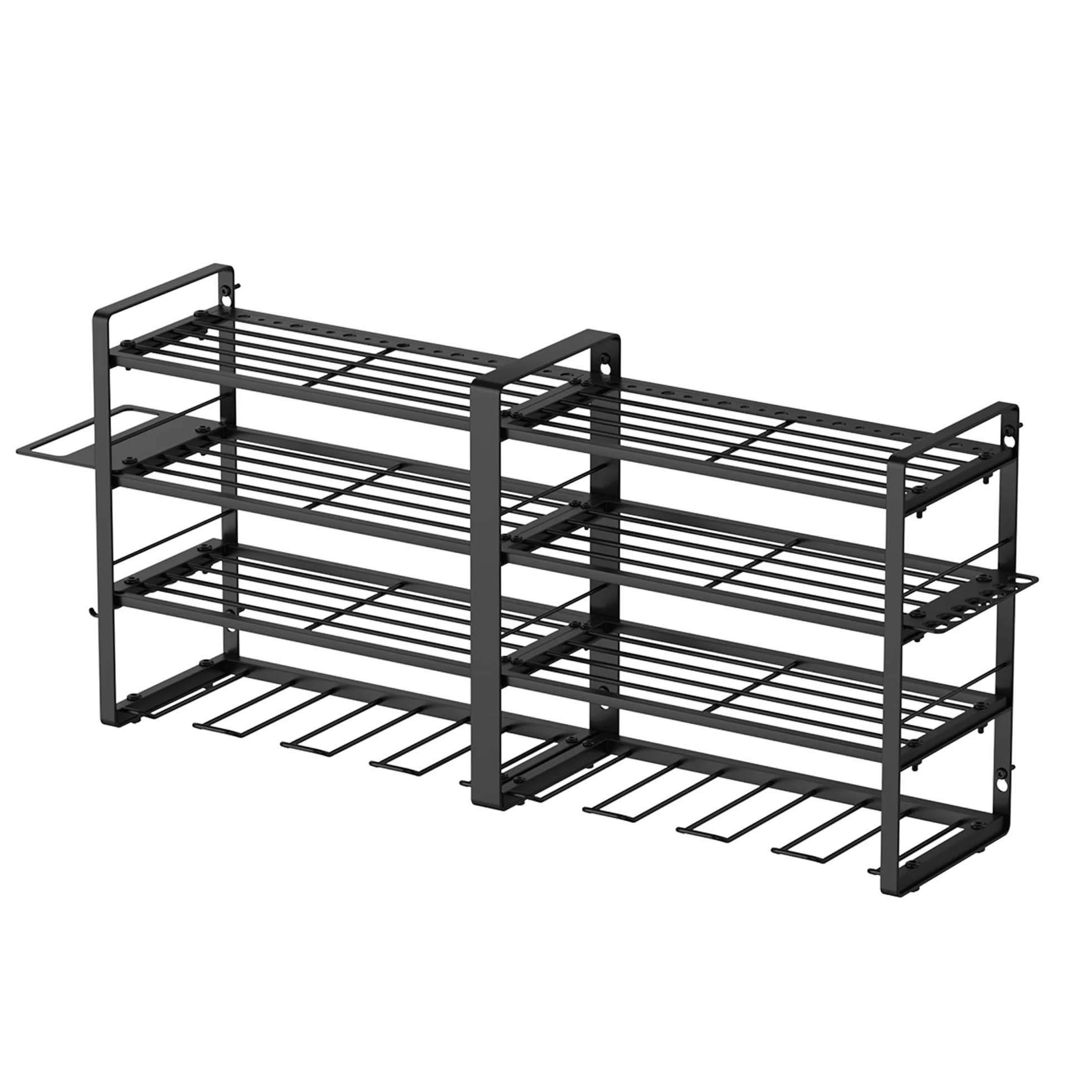 Metalowy organizer na narzędzia warsztatowe W-17 4-poziomowy 80x25x45 cm
