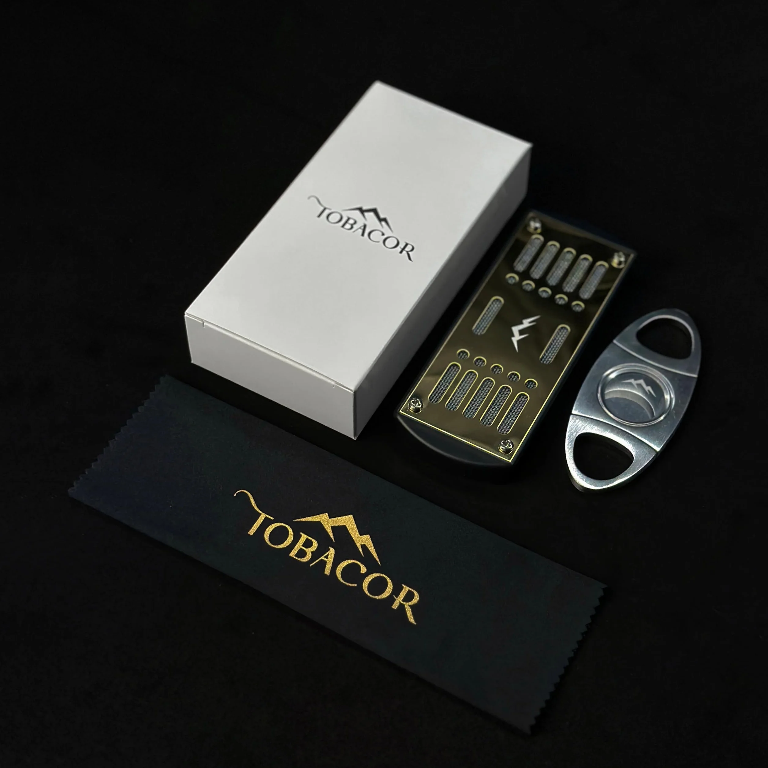 Humidor Classic - Luksusowy humidor na cygara - z akcesoriami i pudełkiem prezentowym