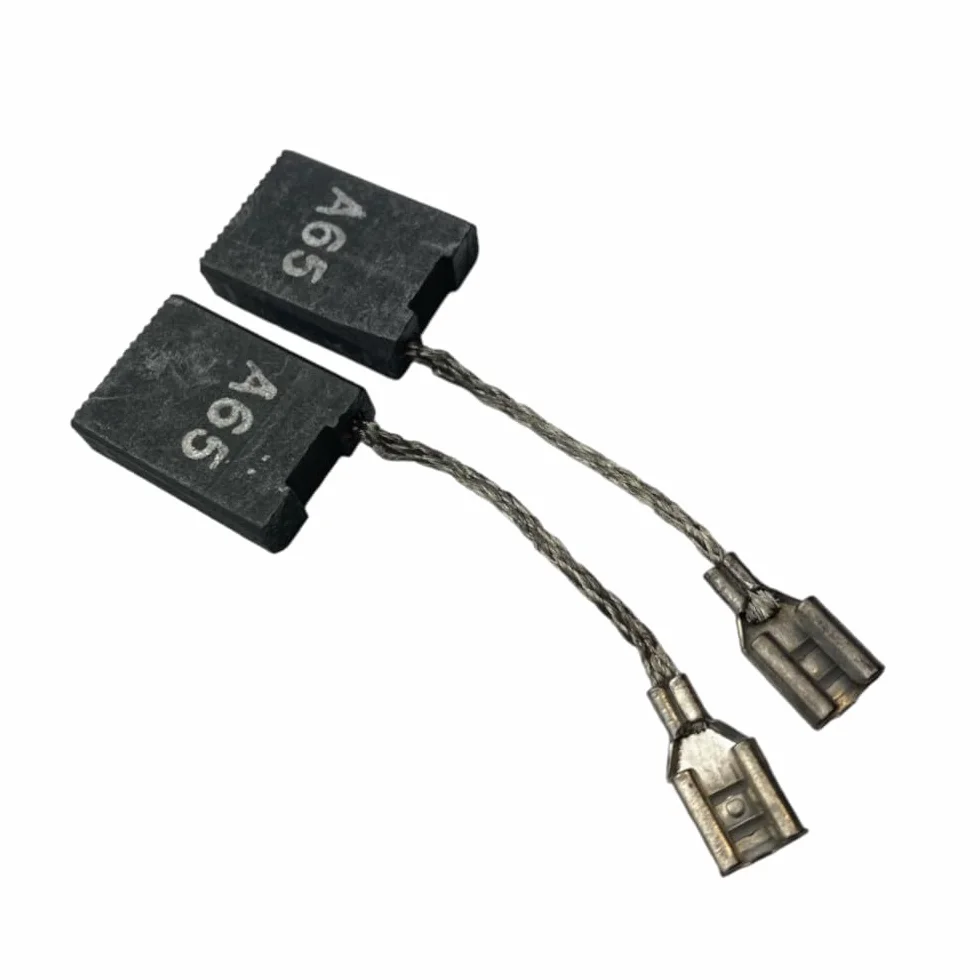 2 x Trade-Shop szczotki węglowe 6 x 16 x 24 mm, kompatybilne z młotem udarowym Würth Bosch Berner BTI, młot udarowo-dłutowy, napis A65/A69