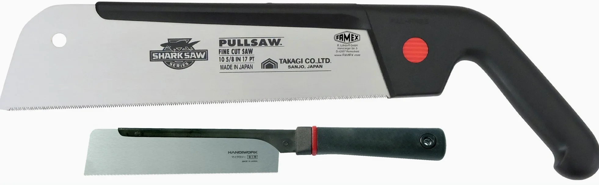 FAMEX 5532 japońska piła do cięcia, zestaw 2-częściowy