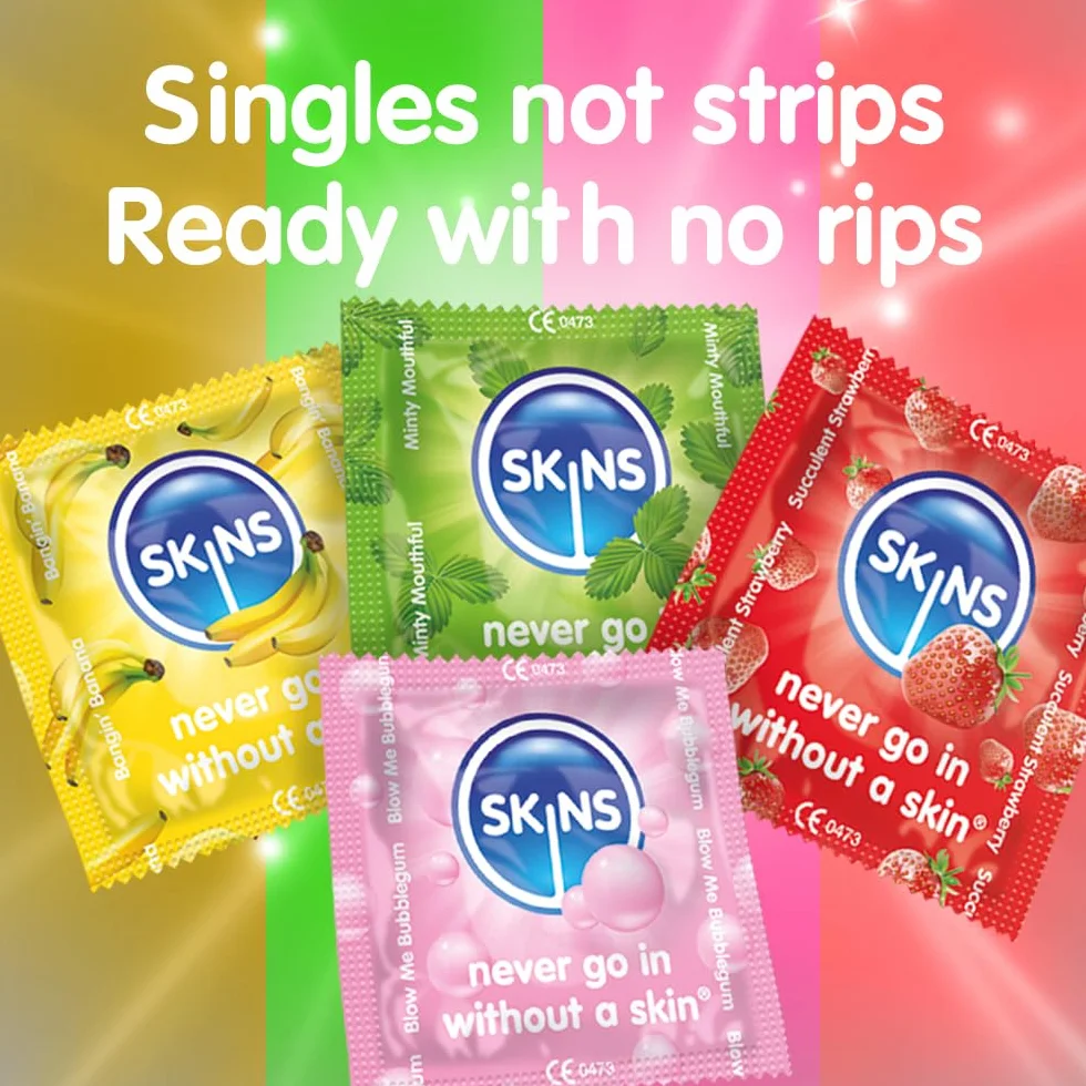 Skins - Flavoured prezerwatywy 4 szt