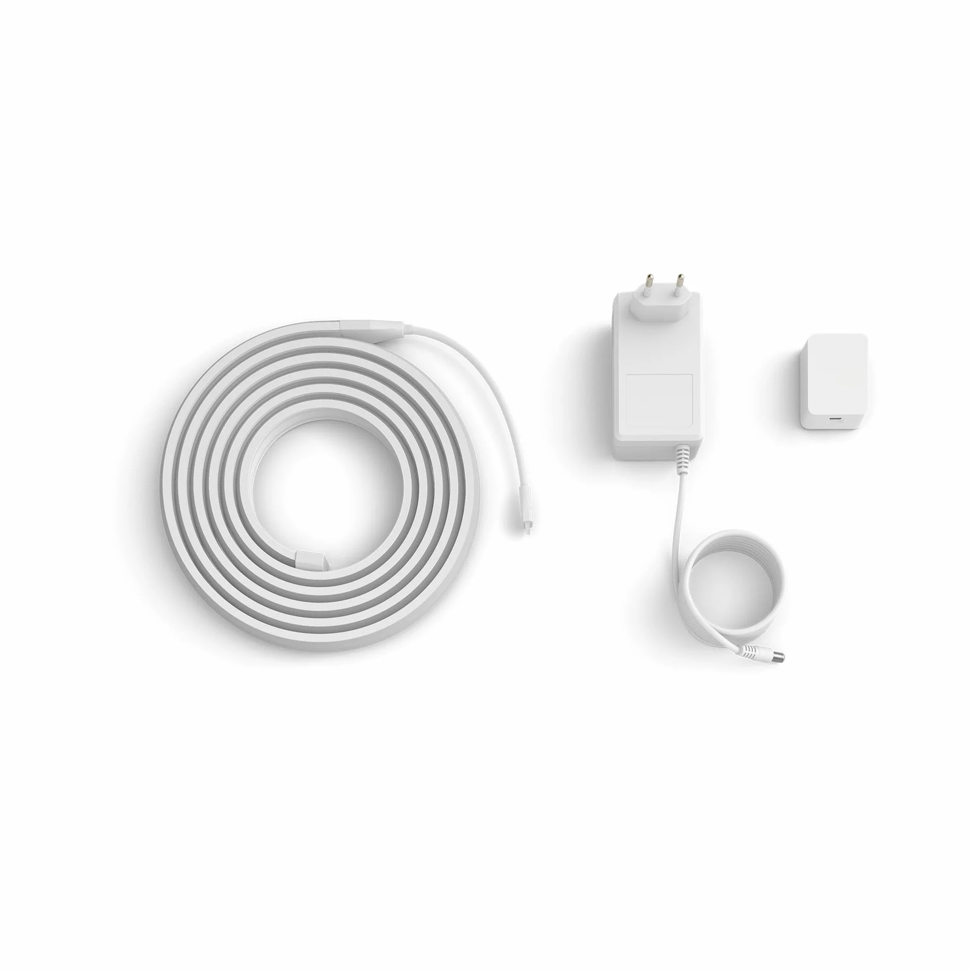 Philips Hue OmniGlow 3-metrowa taśma LED mikro LED, 2700 lm, żywe kolory i atmosfera, elastyczne oświetlenie wewnętrzne, jednolite światło, możliwość cięcia, sterowanie za pomocą aplikacji i głosem
