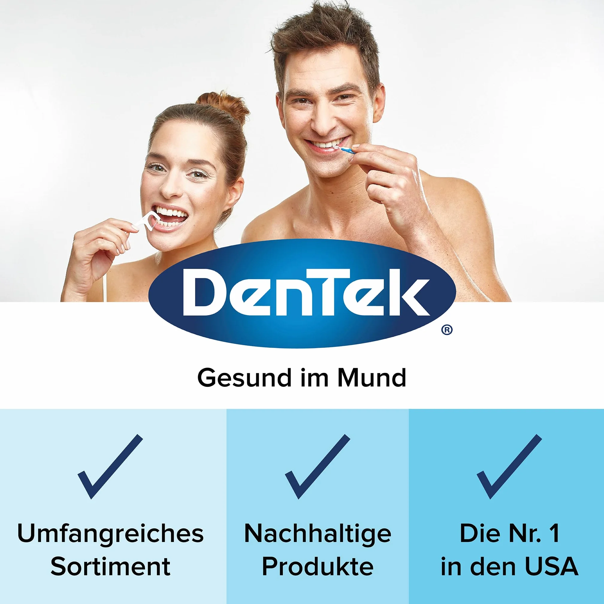 Dentek 18529 Szczoteczki do Czyszczenia Przestrzeni Międzyzębowych, 12 Sztuk
