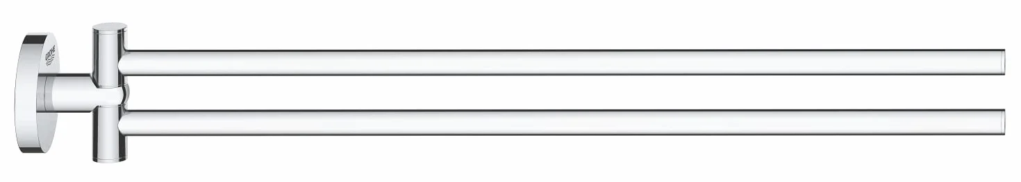 Grohe Start QuickFix 41183000 wieszak na ręczniki, chromowany, z QuickScrew