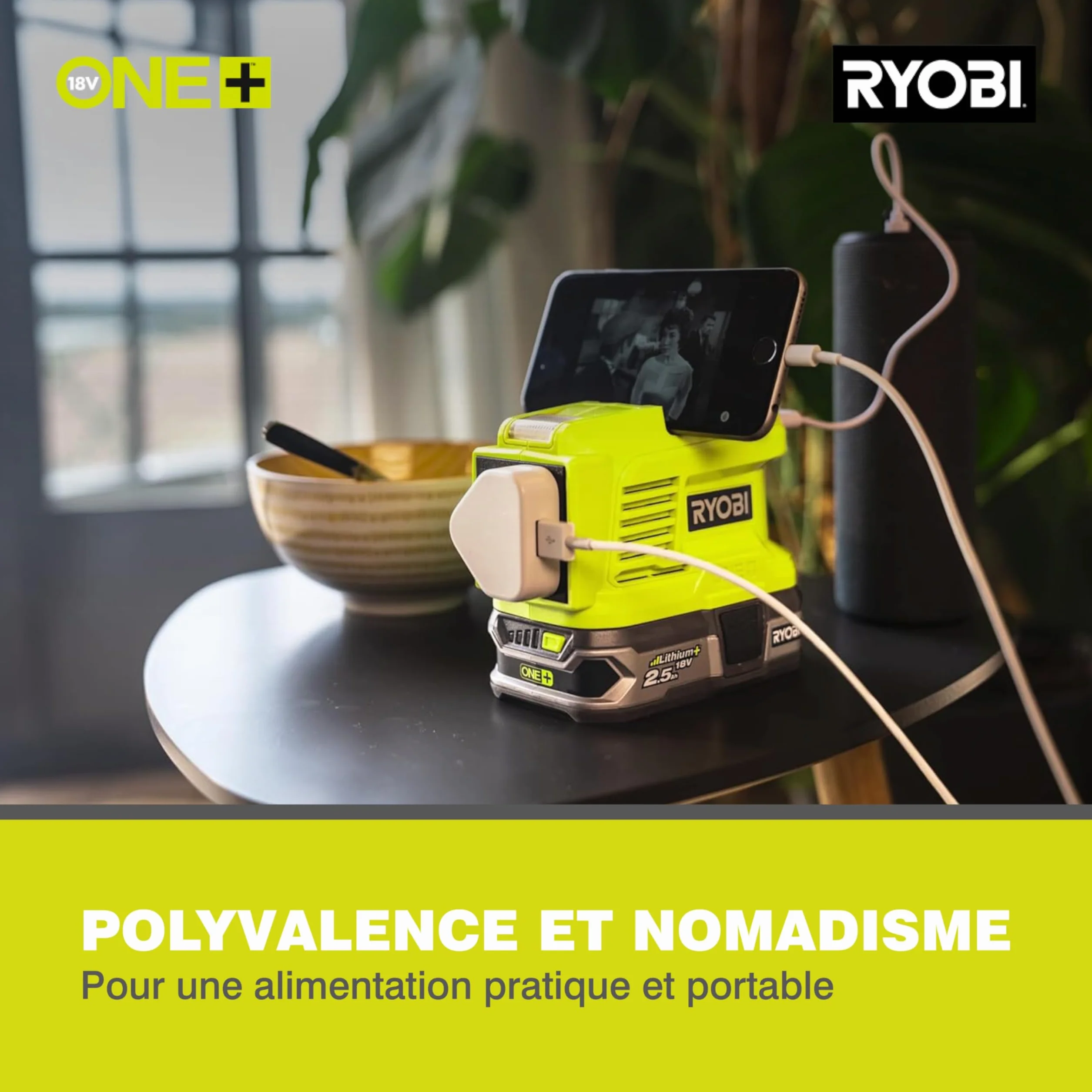 Ryobi Mini Wielofunkcyjne Narzędzie 4V 5000-25000 obr/min RRT4-120GA15
