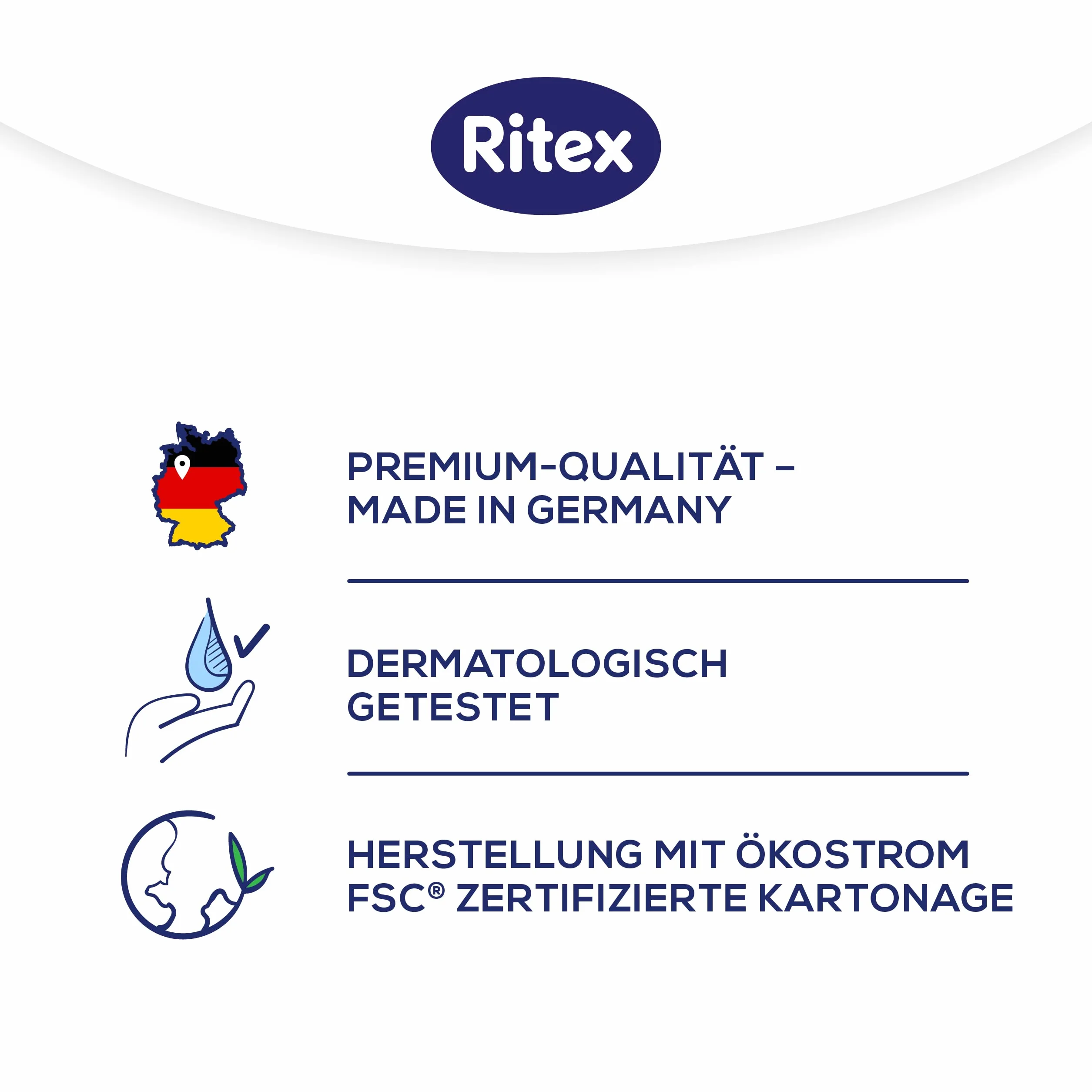 Ritex 09013 Lubrykant dla Par Starających się o Dzieci, 8 Sztuk