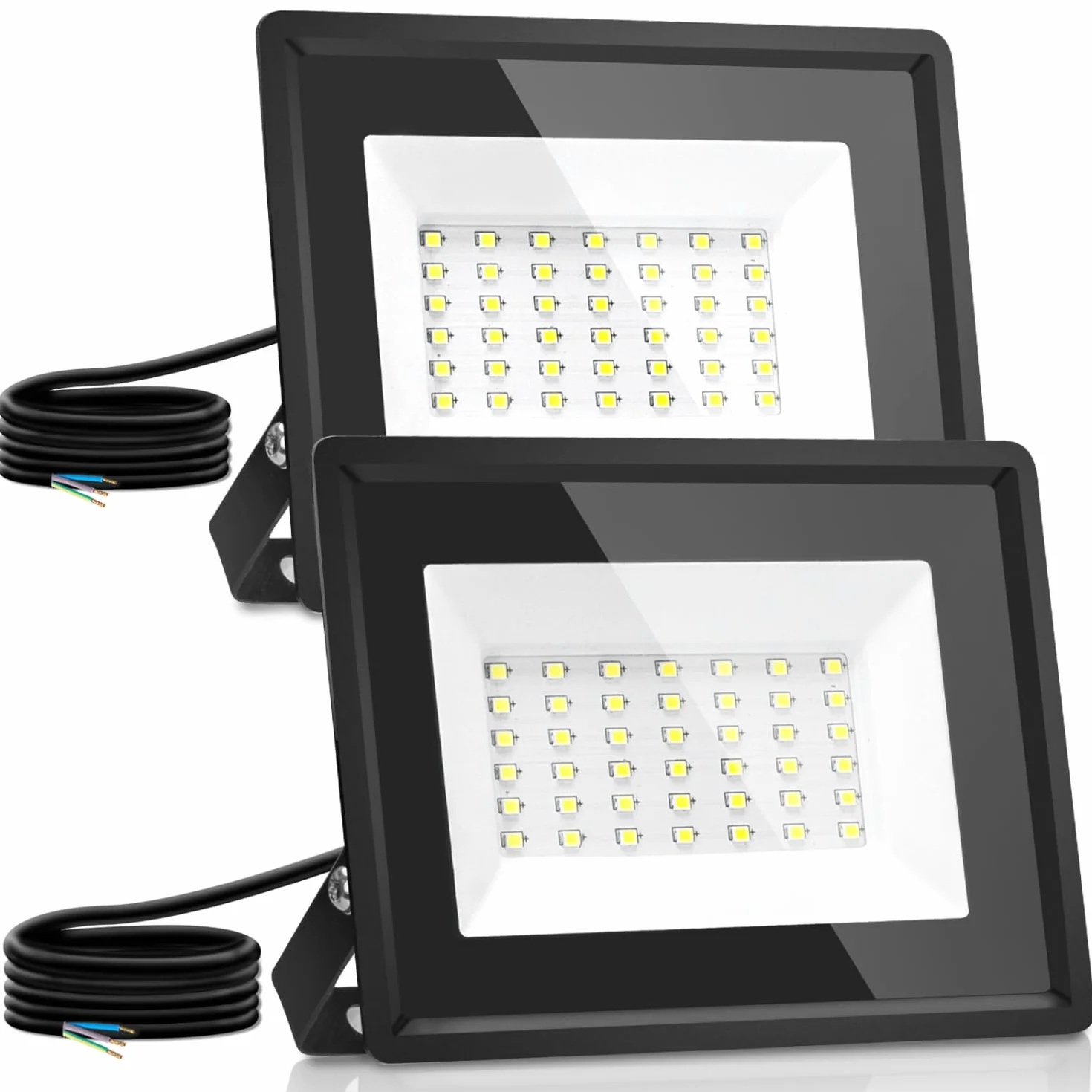 Aigostar Naświetlacz LED 30 W 4000K 2 Sztuk