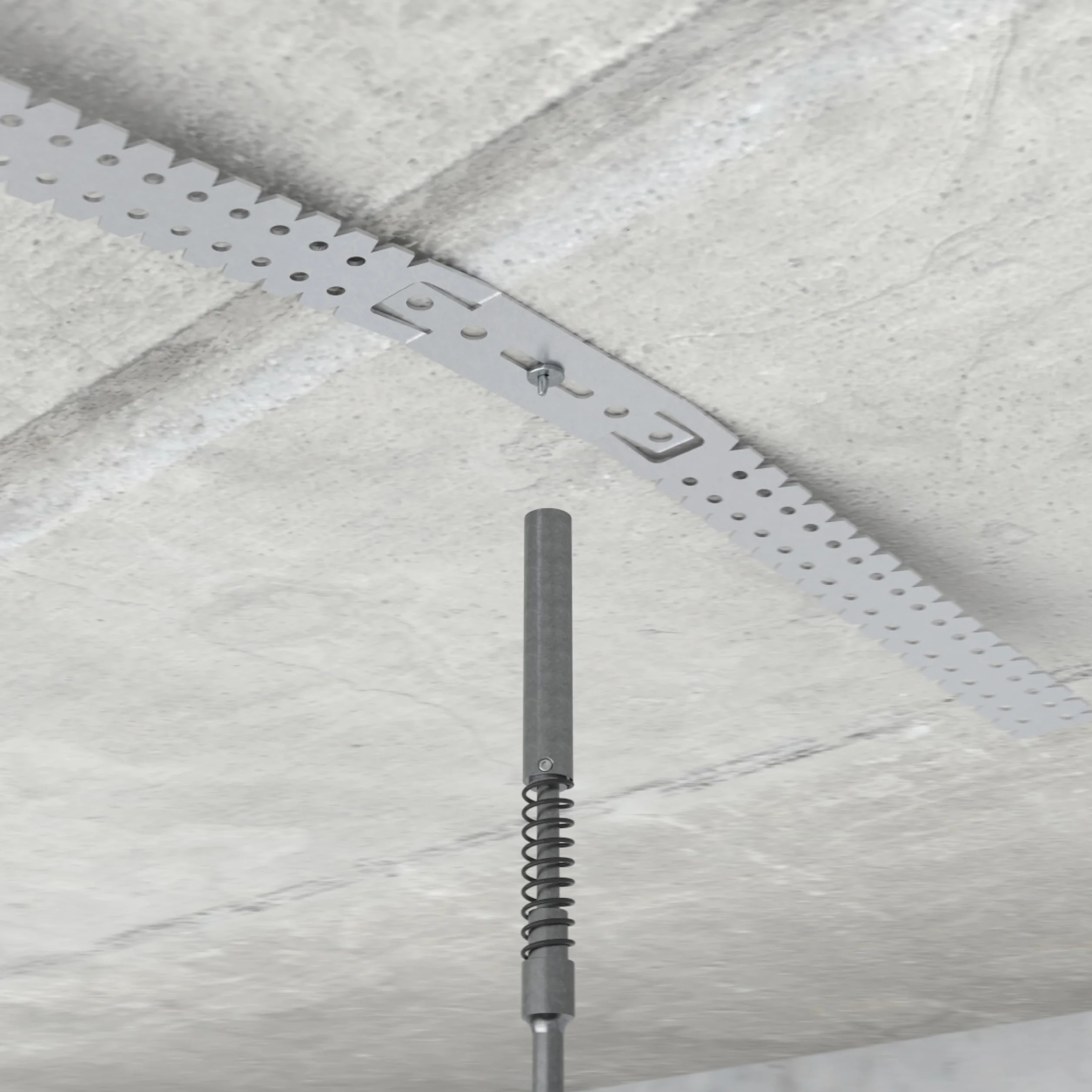 Specialist+ zestaw narzędzi do montażu ramy do suchej zabudowy I x2 dystansowe (50 cm), x2 magnesy gipsowe Fast INSTALL i x1 HAMER – wbijak do montażu metalowej ramy w suchej zabudowie I montaż