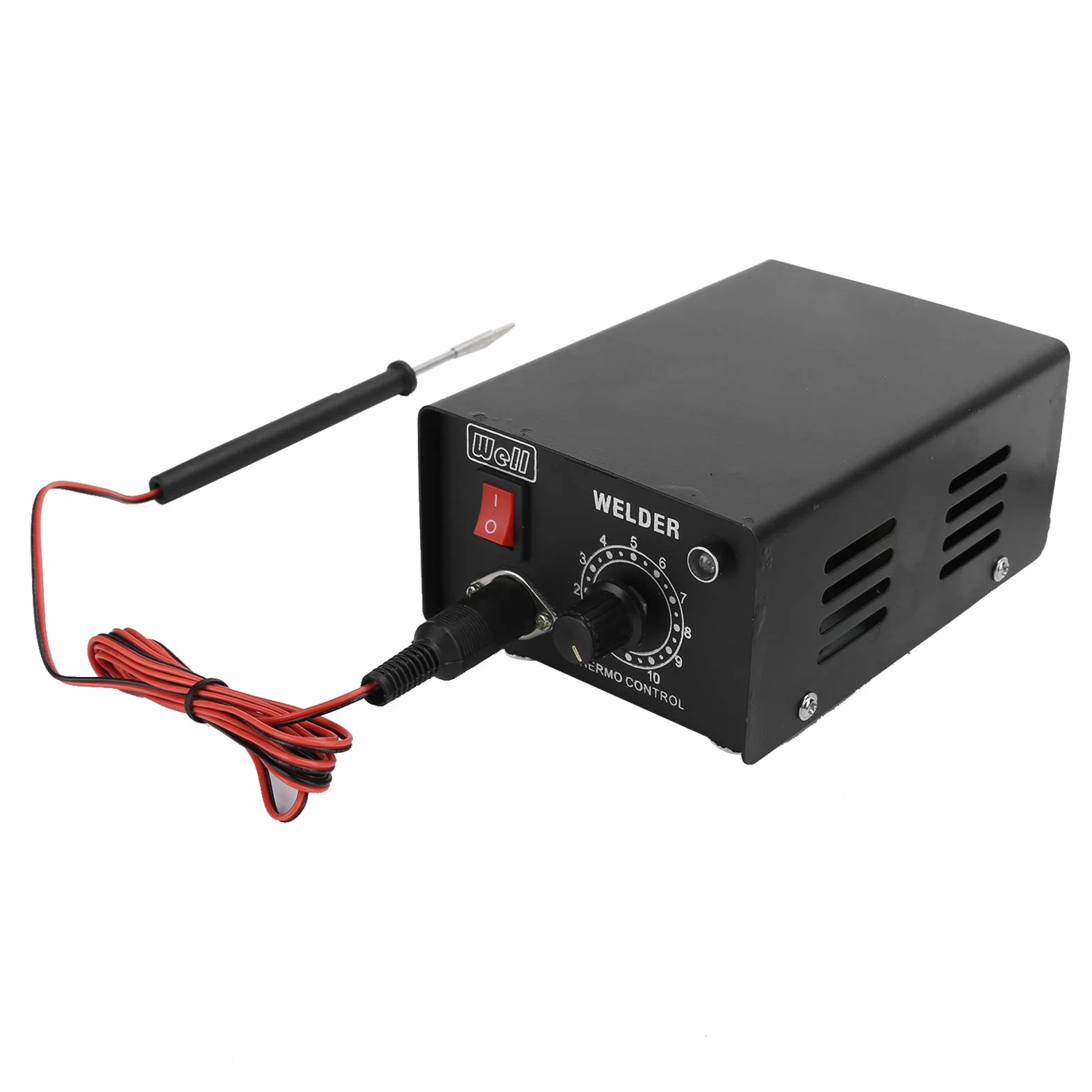 Fydun Jubilerska Spawarka Woskowa 0 ℃ - 370 ℃ Obróbka Biżuterii Wytwarzanie Ogrzewania Spawarka Czarna Wtyczka Amerykańska 110 V Stosowana Rodzina (wtyczka UE 220V)