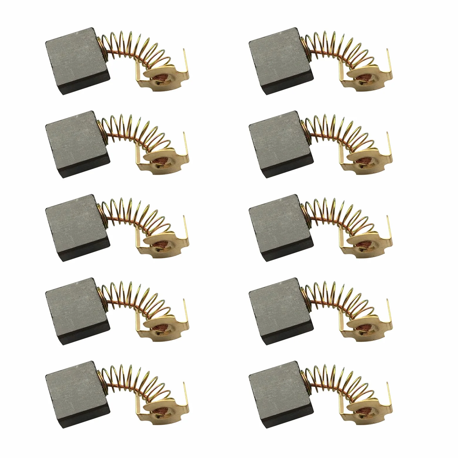 10Pcs Carbon Brushes for Evolution Rage 3 255mm Mitre Saw