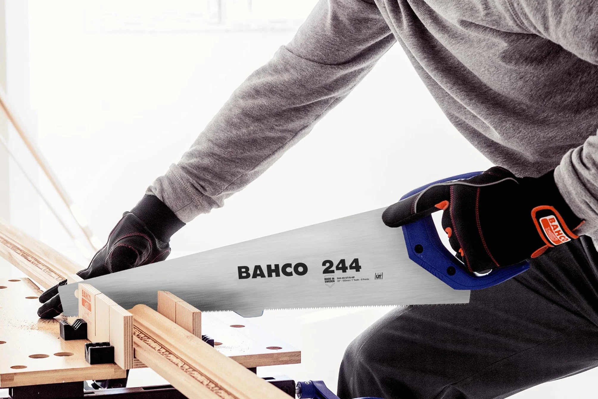 Bahco 24422FCS Piły 2 x 244/22" i 1 x 614/22" Fine Cut