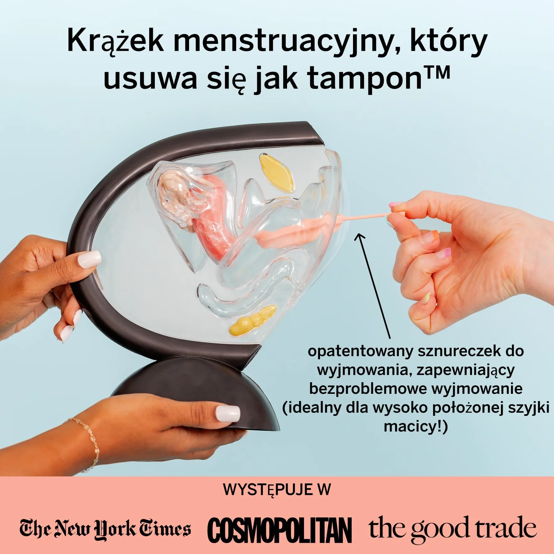 Pixie dysk menstruacyjny – bez metali i toksyn – 100% silikon medyczny – nr 1 dla miękkości wielokrotnego użytku – wkładanie/wyjmowanie tamponów – 12 godzin – pojemność 7 tamponów (M)