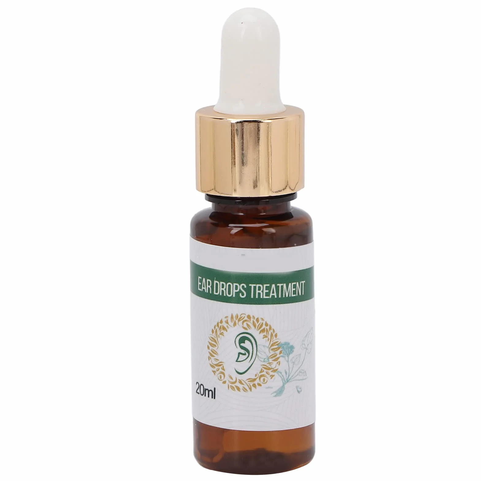 Krople do uszu szachu, krople do pielęgnacji uszu naturalny olej łagodzi szum w uszach poprawia ból uszu krople do leczenia ucha 20 ml dla dźwięków Dell